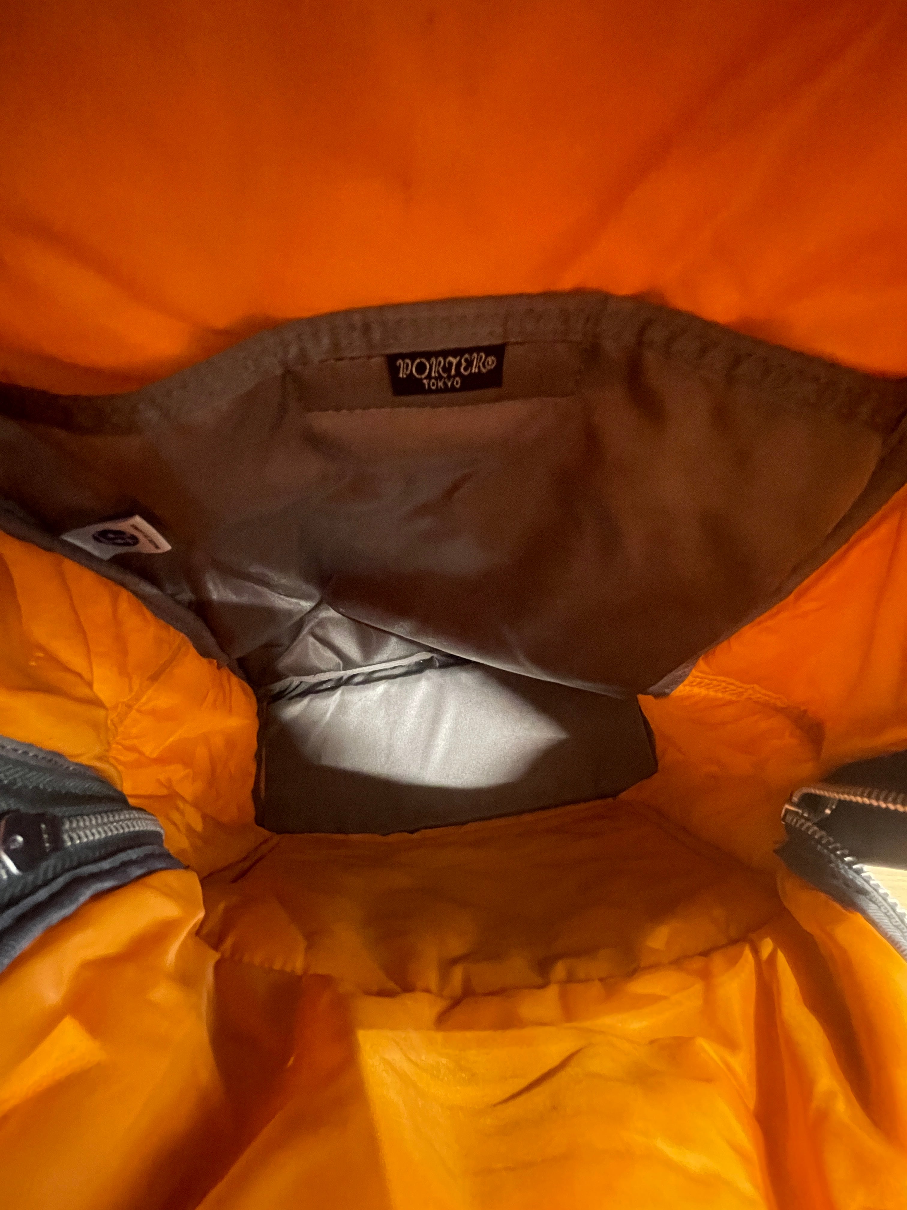 PORTER/Backpack/Nylon/GRY/porter small backpack view 5