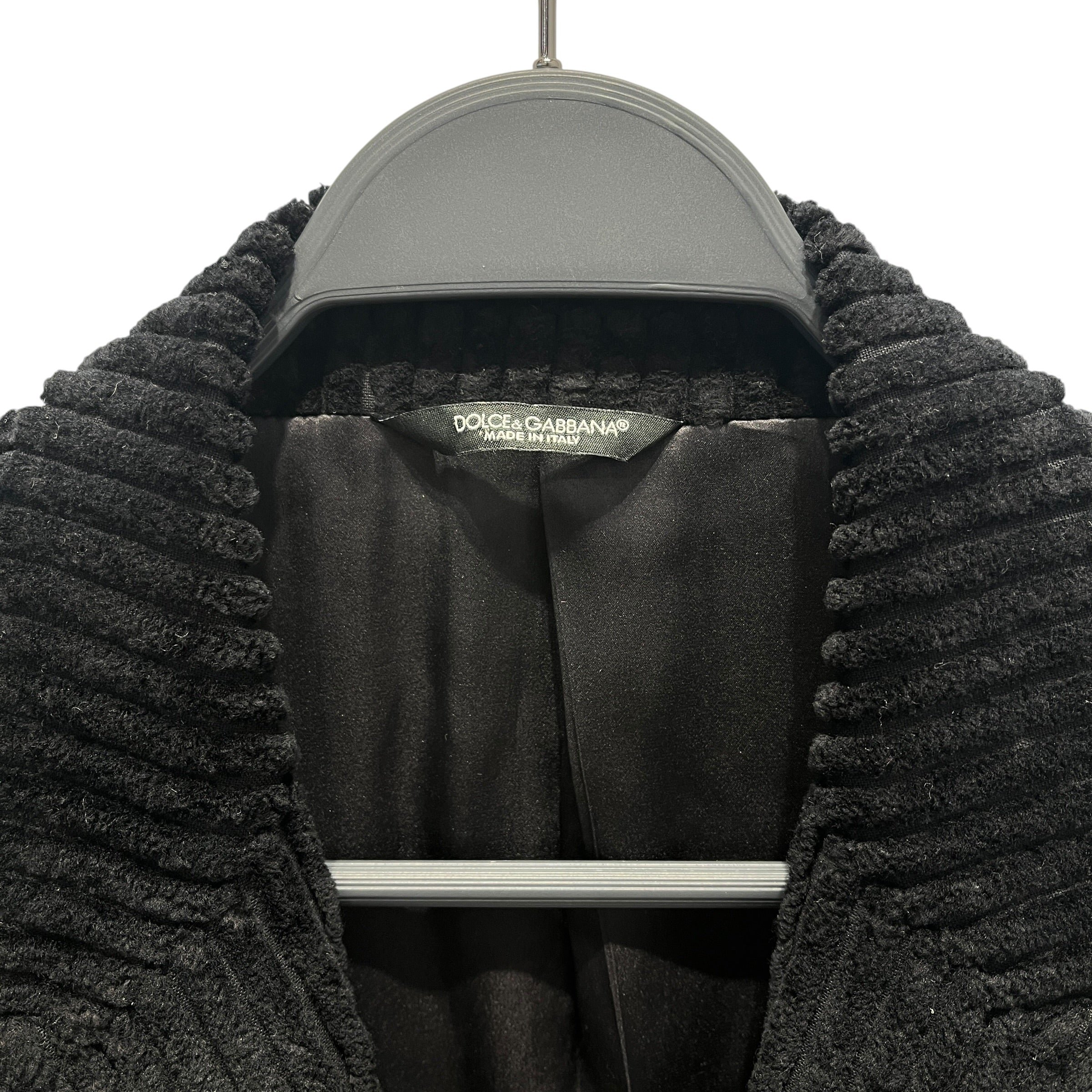 DOLCE&GABBANA/Jacket/L/Cotton/BLK/corduroy blazer view 9