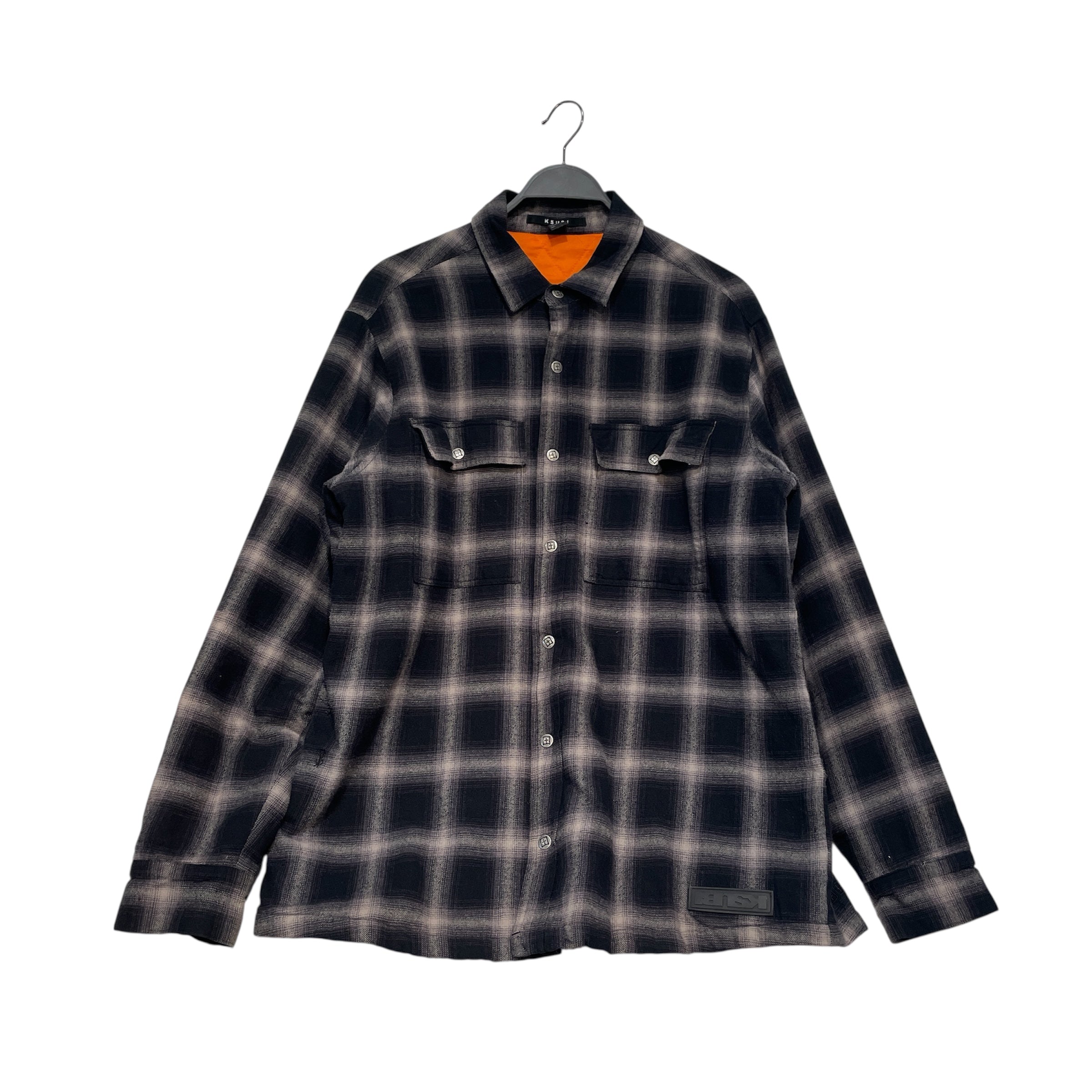 ksubi/LS Shirt/L/Cotton/BLK/Plaid/Flannel Jacket view 1