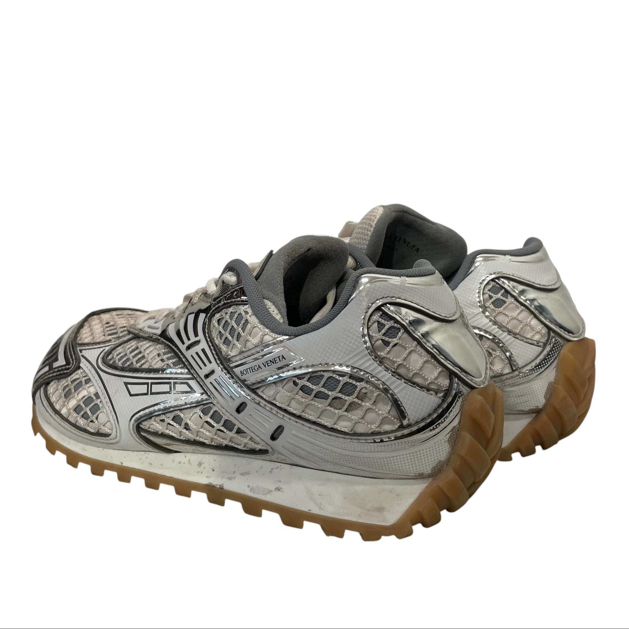 BOTTEGA VENETA/Low-Sneakers/EU 39/GRY/orbit view 2