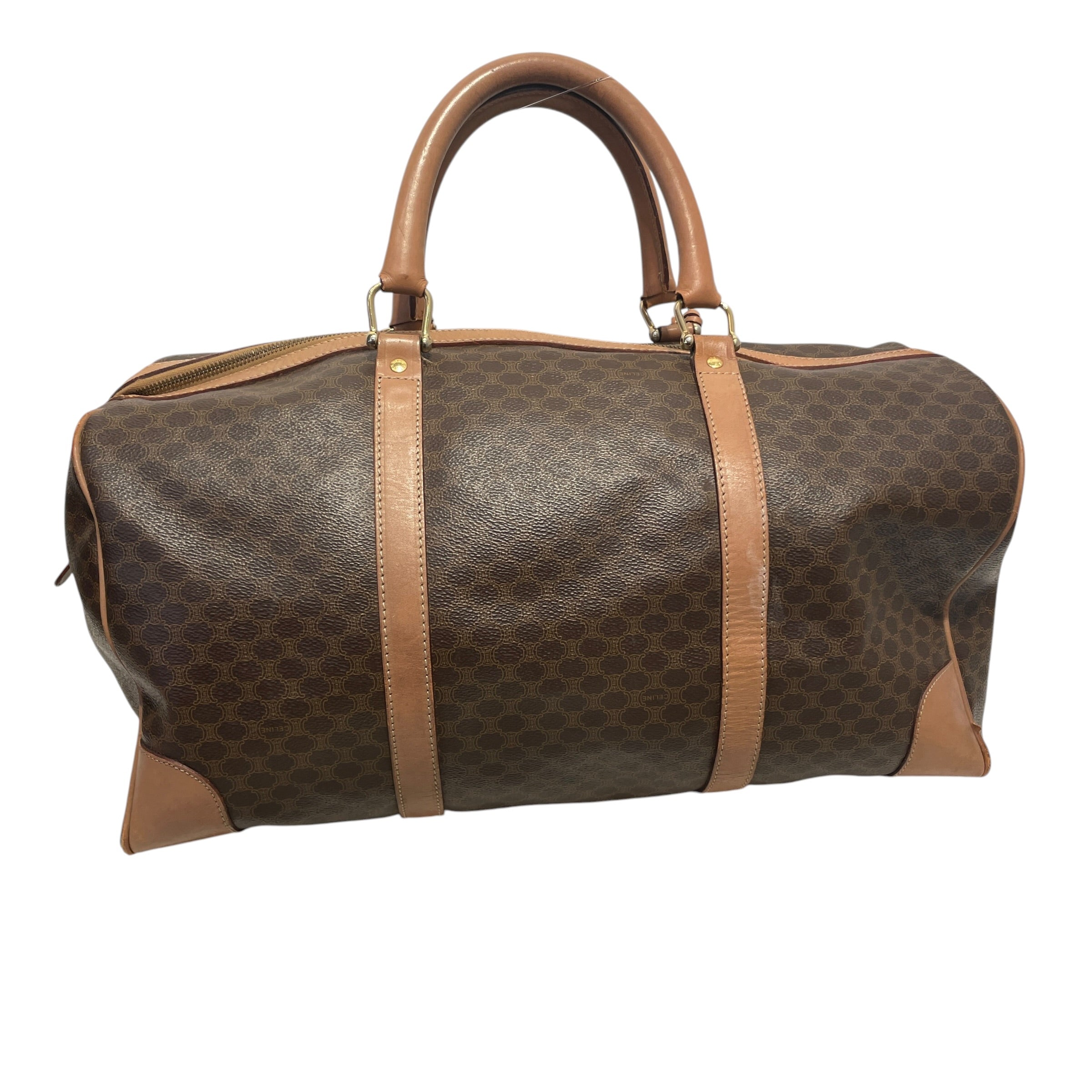 CELINE/Hand Bag/Monogram/Leather/BRW/BOSTON BAG view 2