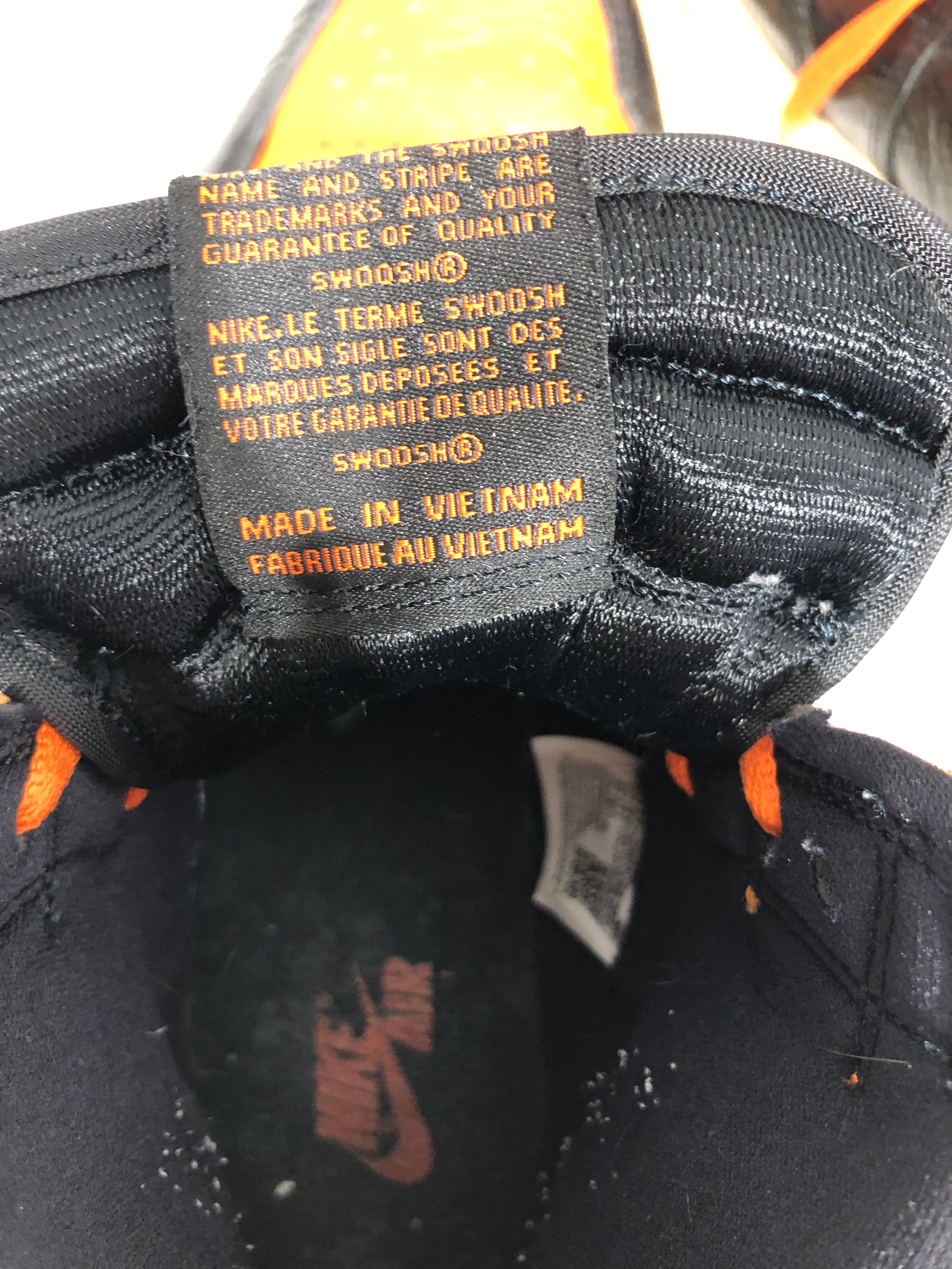 NIKE/Hi-Sneakers/US 10.5/ORN/SHATTERED BACKBOARD view 3