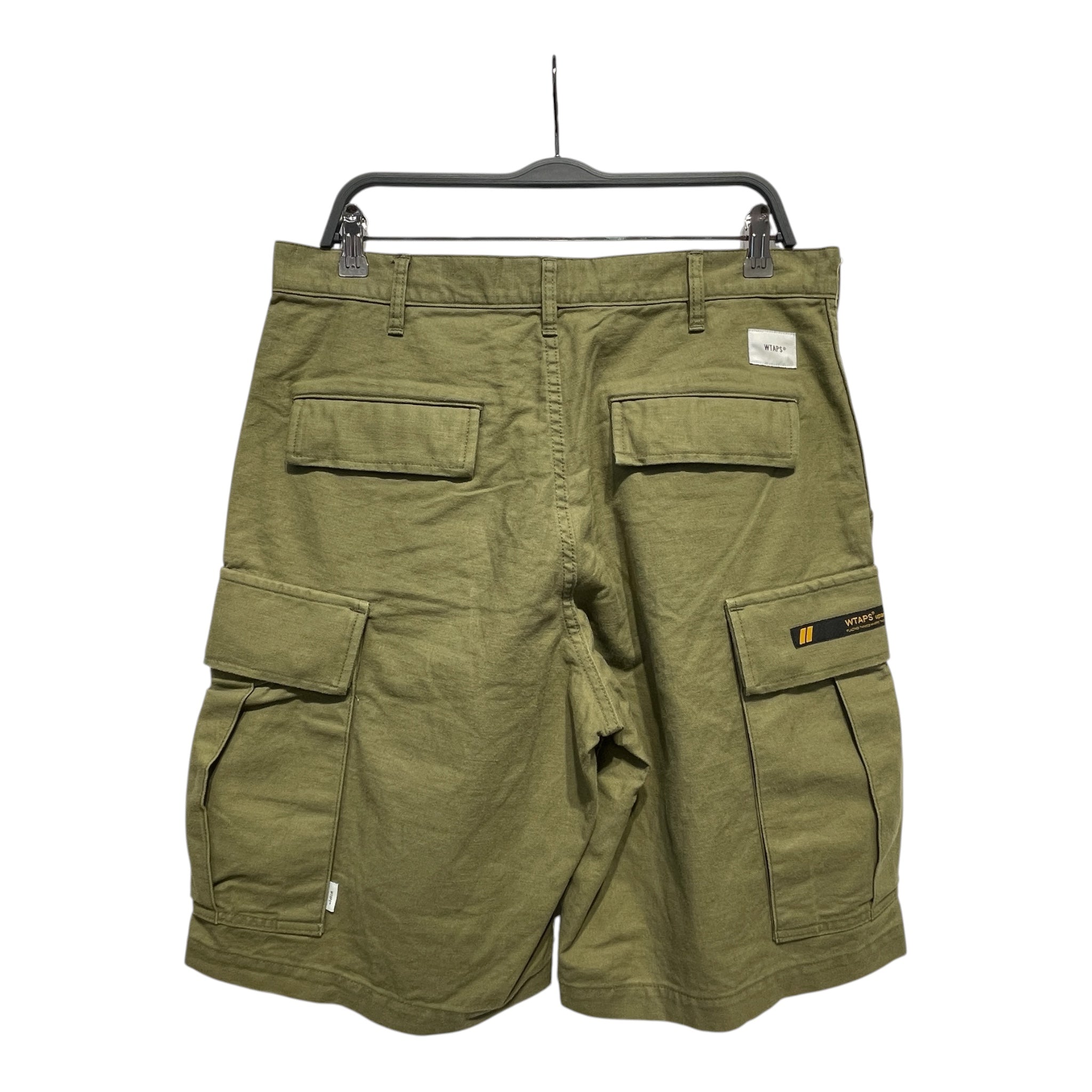 w)taps/Shorts/2/Green/Cotton/201wvdt-ptm07 view 2
