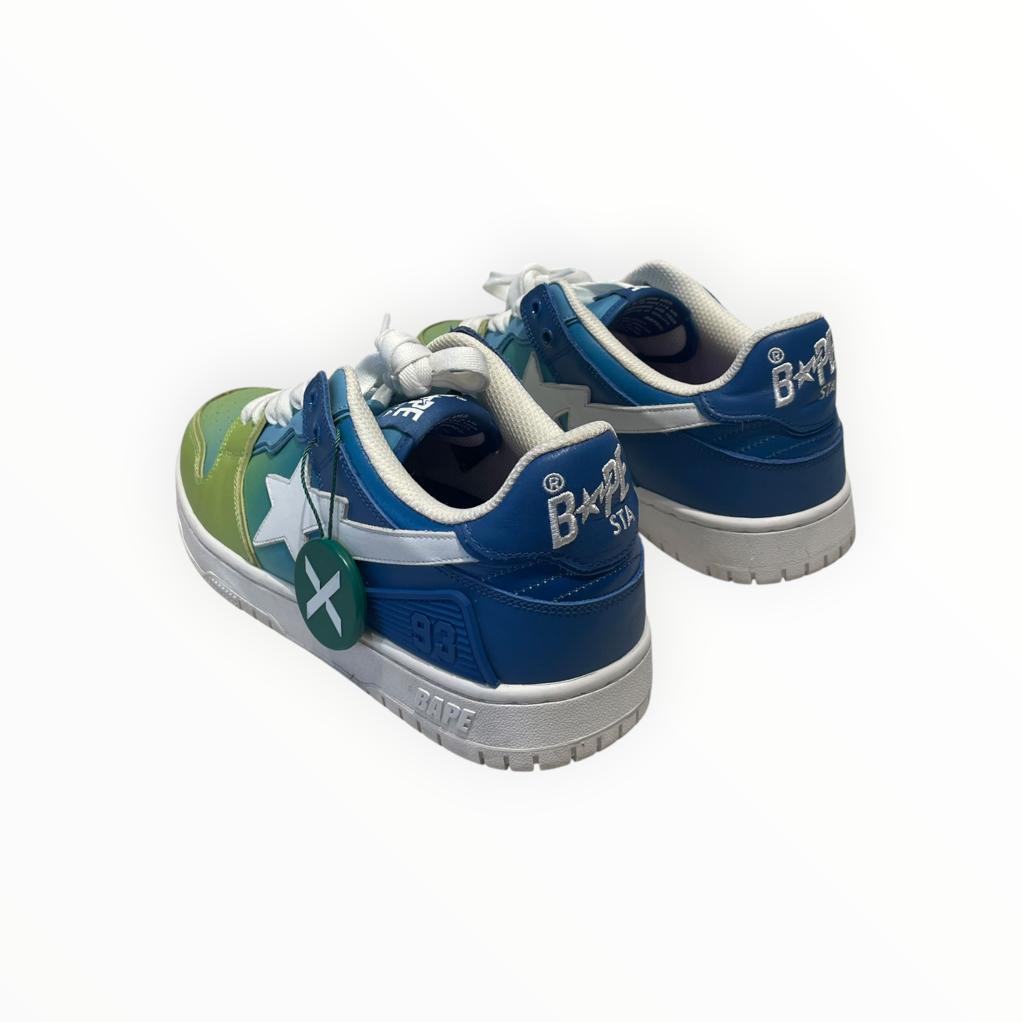 BAPE STA!/Low-Sneakers/US 9/Cotton/BLU/Bape Low Trainers view 2