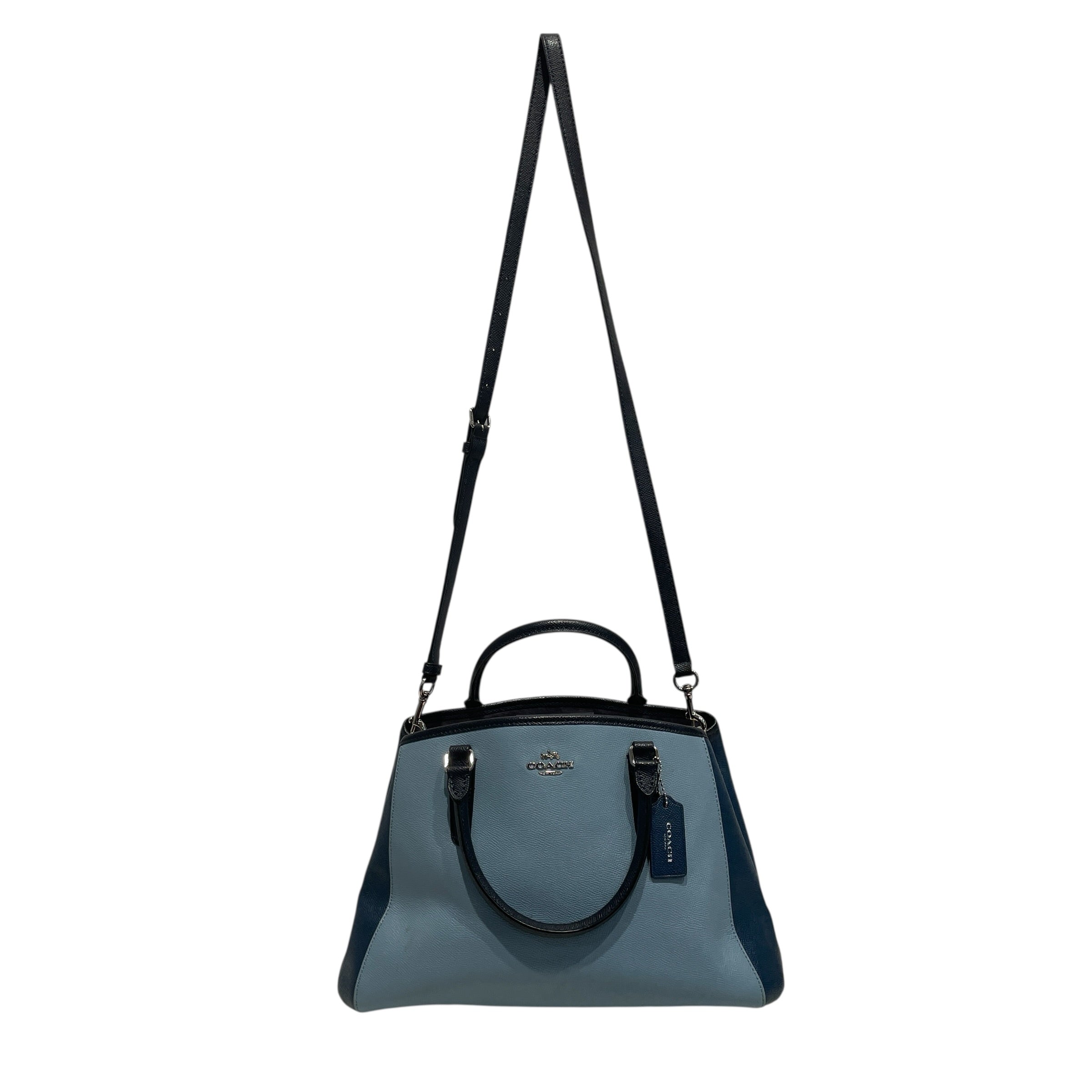 COACH/Hand Bag/Leather/BLU/Margot Carryall Geometric Bag view 1