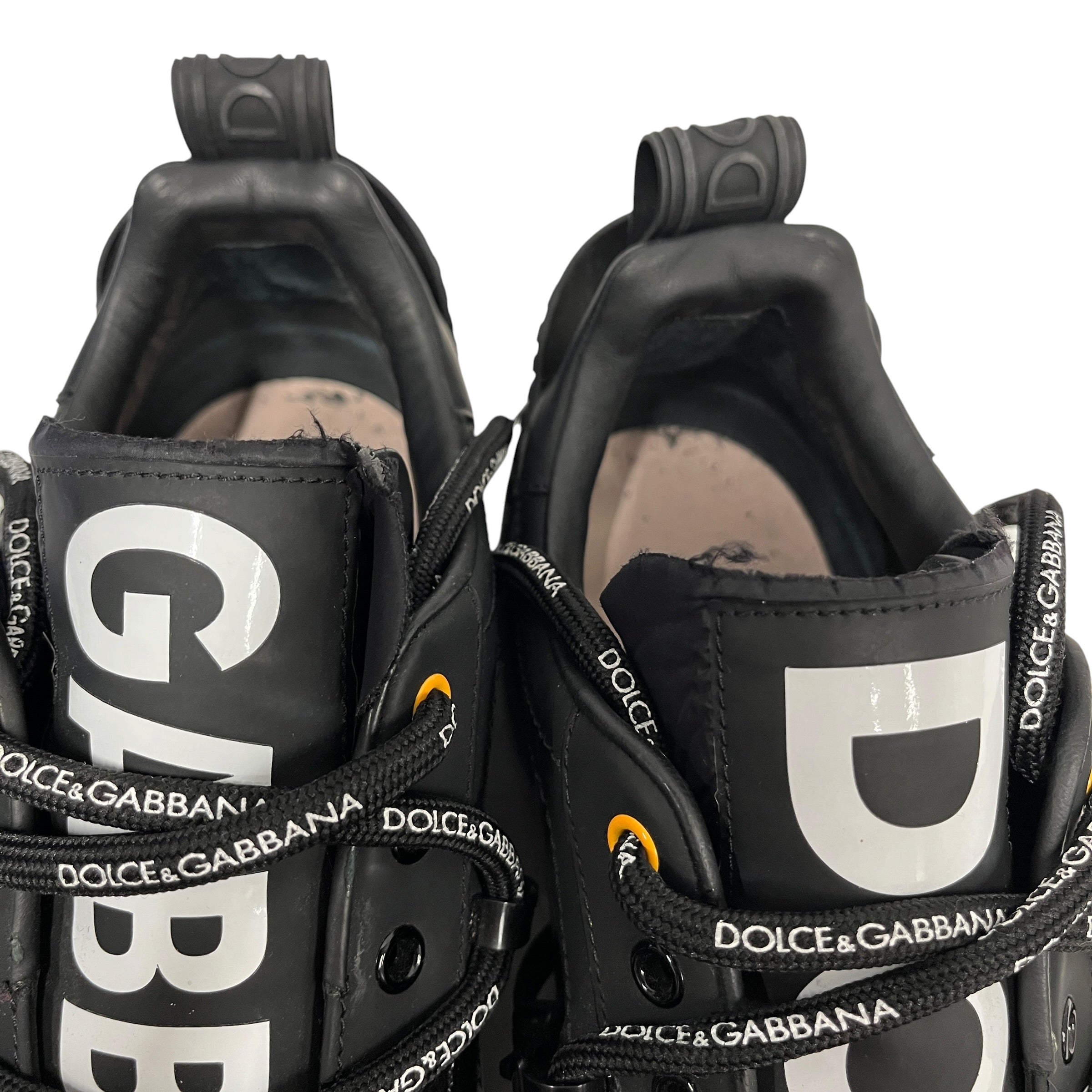 DOLCE&GABBANA/Low-Sneakers/US 9/Leather/BLK/U-Tip/PORTOFINO PATENT view 5