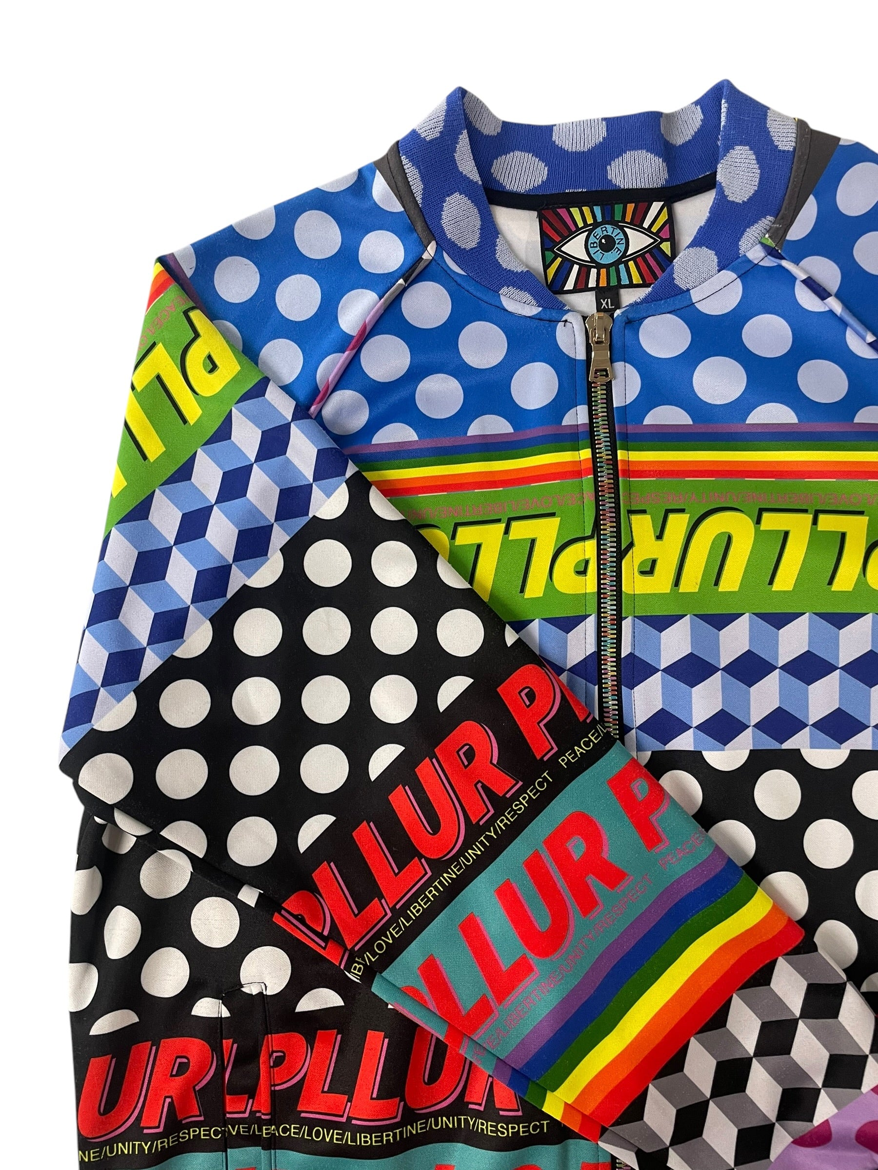 Libertine/Jacket/XL/Polyester/MLT/All Over Print/PLLUR/ BOMBER view 3