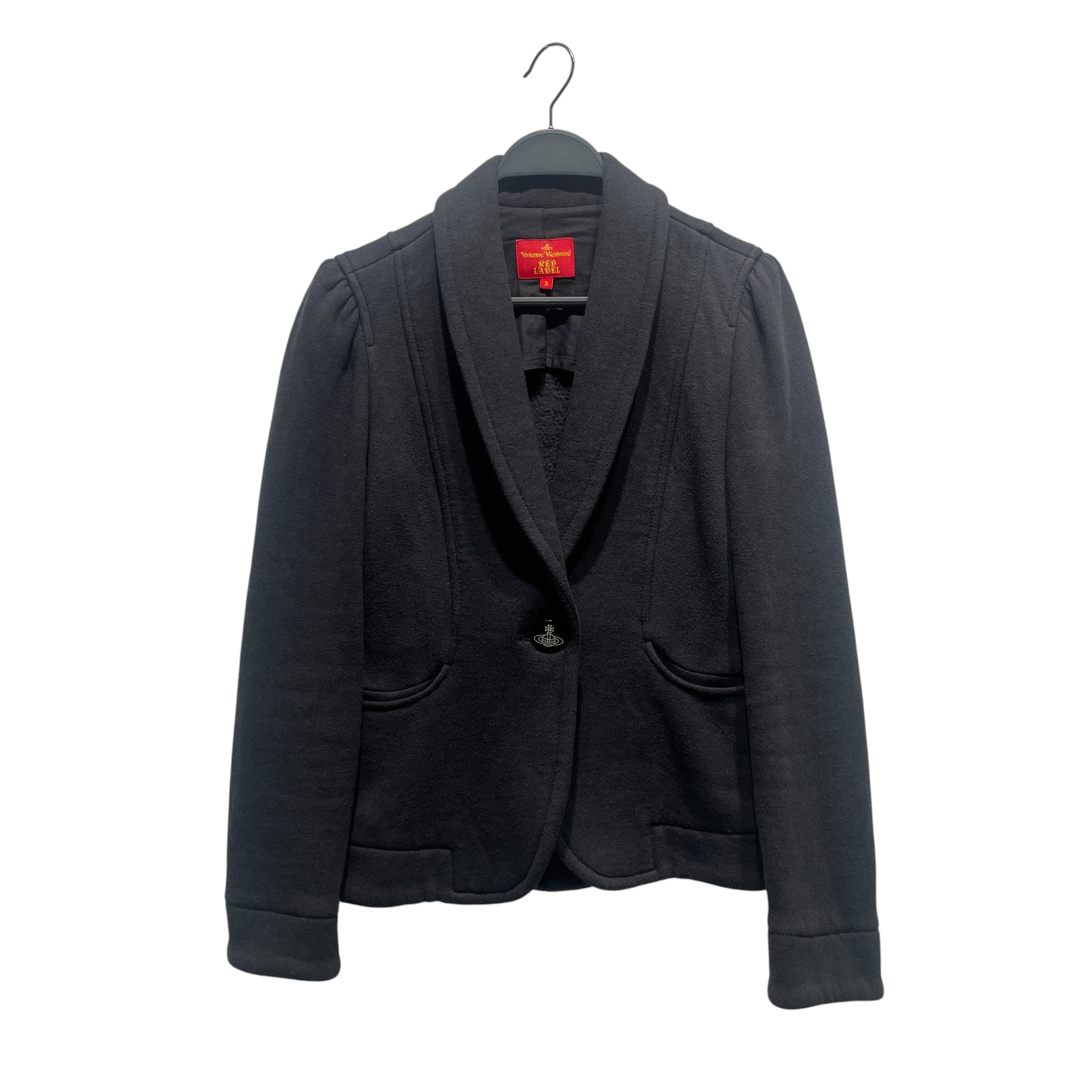 Vivienne Westwood RED LABEL/Jacket/3/Cotton/BLK/RARE LOVE view 1