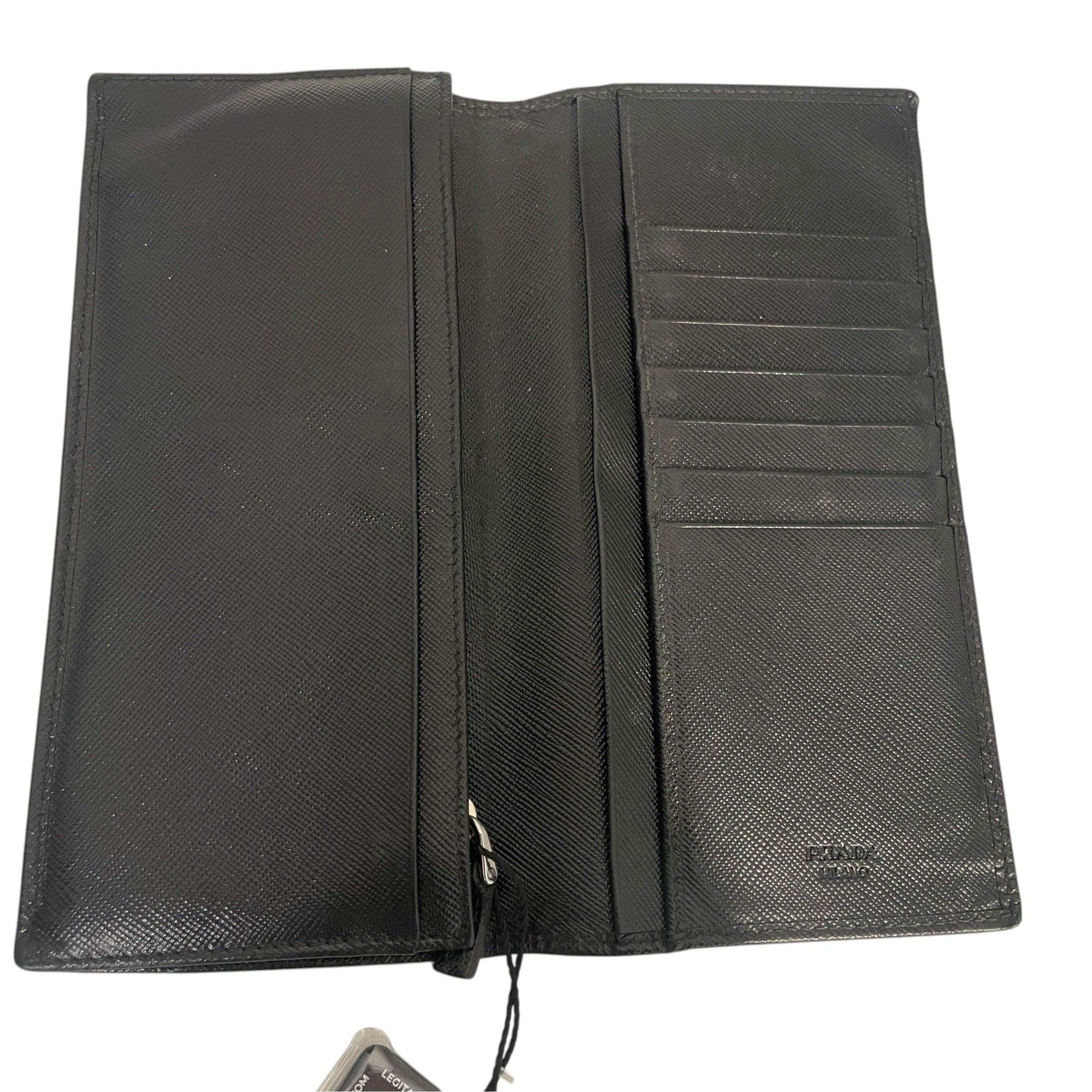 PRADA/Long Wallet/BLK/M's/BB72C9W view 3