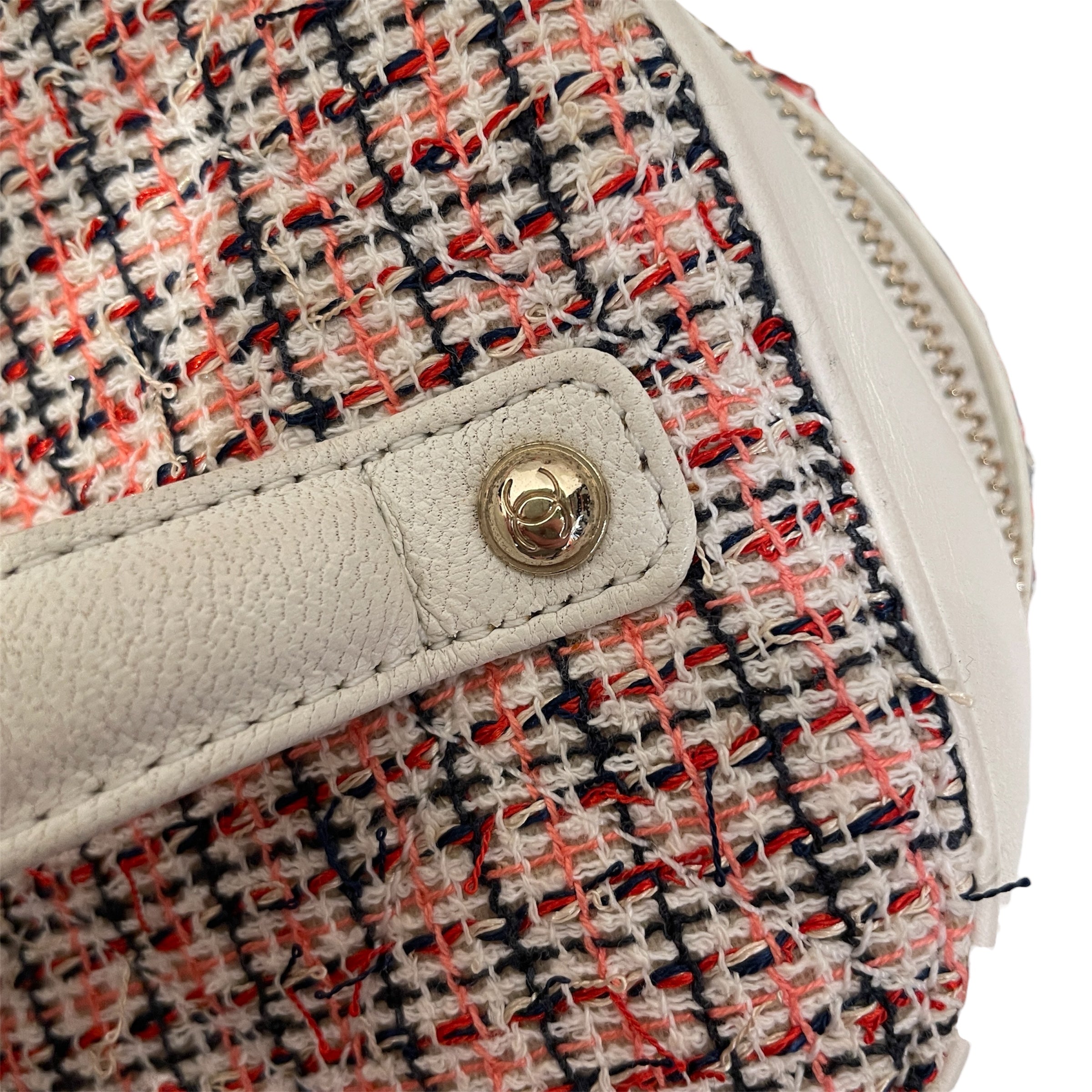 CHANEL/Cross Body Bag/Tweed/MLT/27710372 TWEED BUCKET BAG view 6
