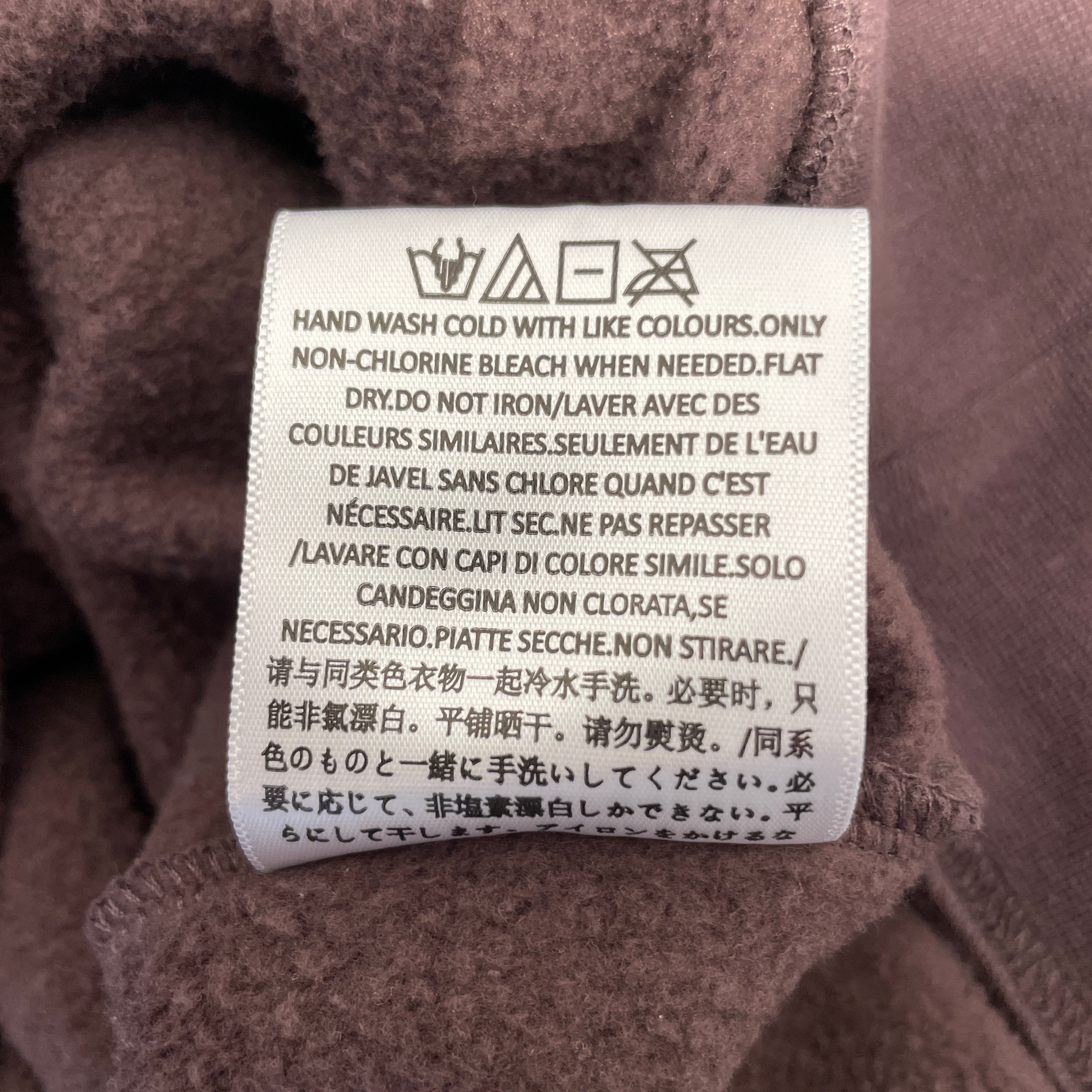 FOG ESSENTIALS/Hoodie/L/Cotton/BRD/HOODED/POCKETS/BLEACH view 4
