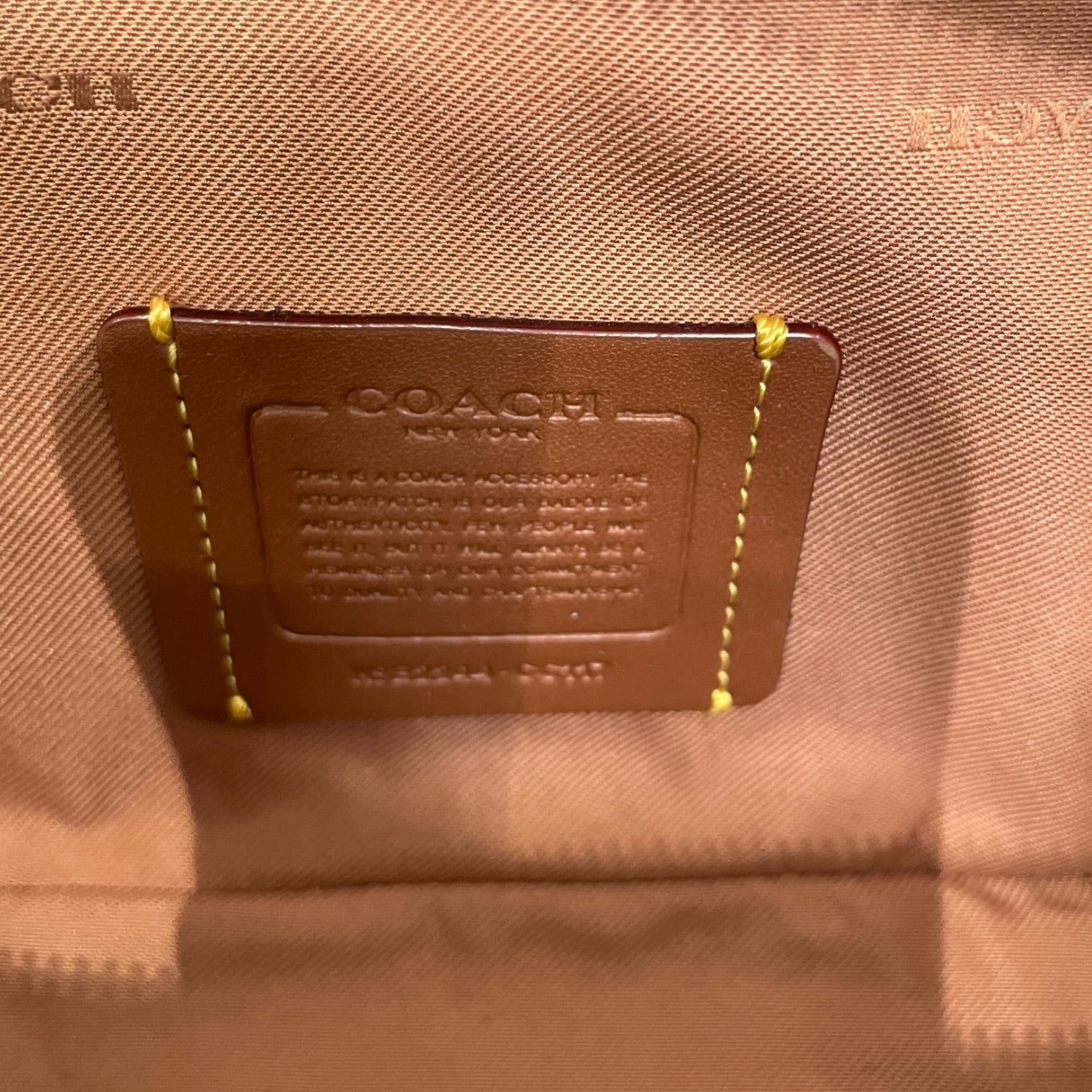 COACH/Cross Body Bag/Leather/BRW/CROSSBODY W COIN PURSE ATCHM view 5