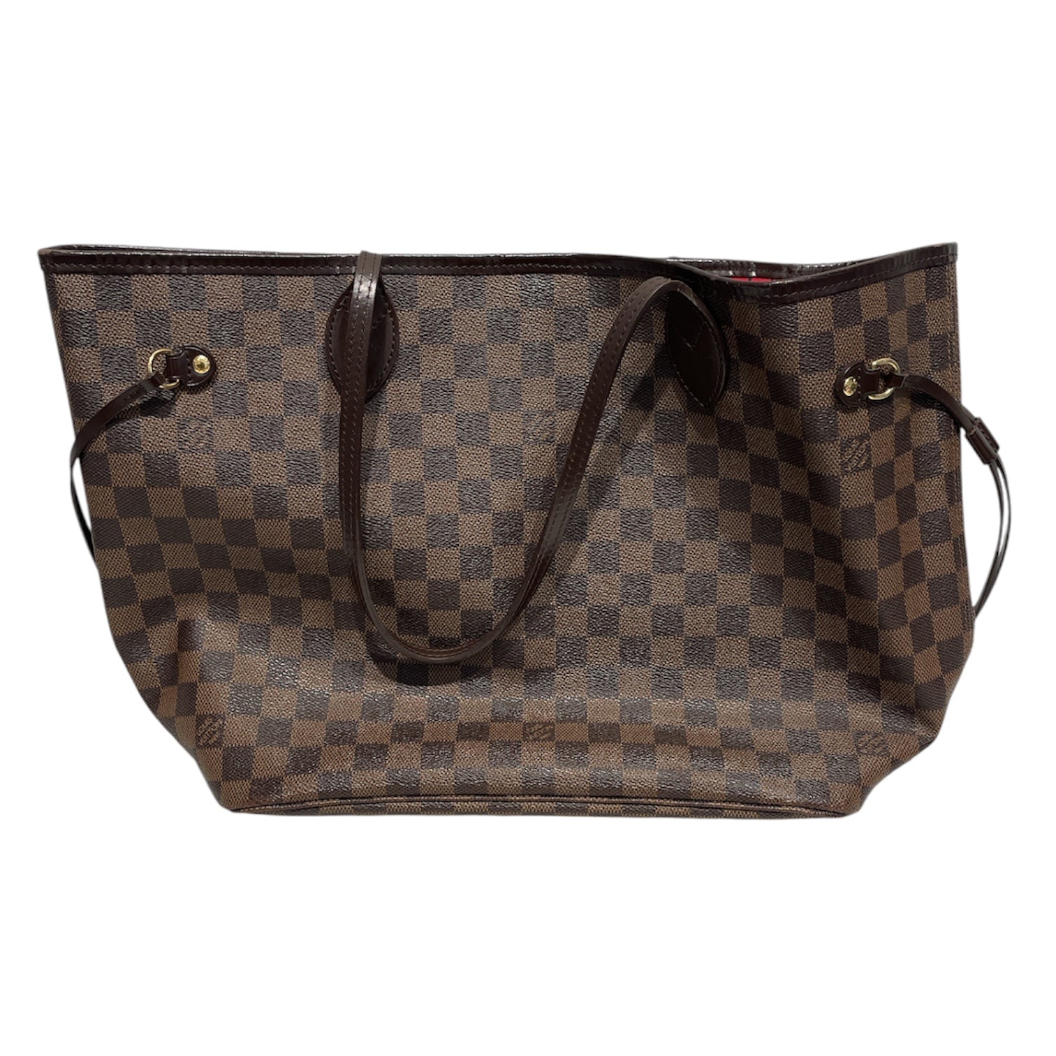 LOUIS VUITTON/Hand Bag/Monogram/Leather/BRW/NEVERFUL MADE IN USA view 2