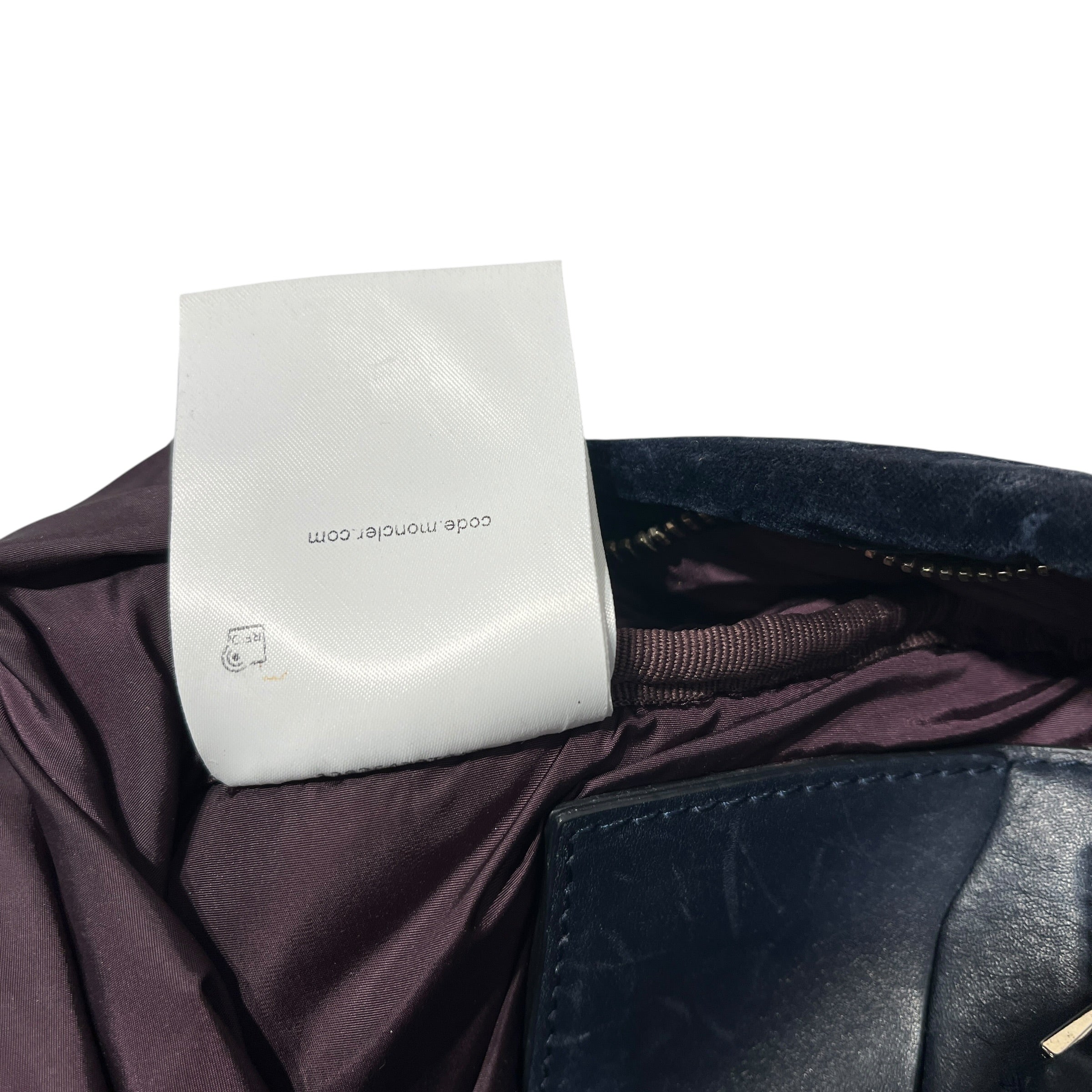 MONCLER/Backpack/NVY/velvet mini backpack view 11