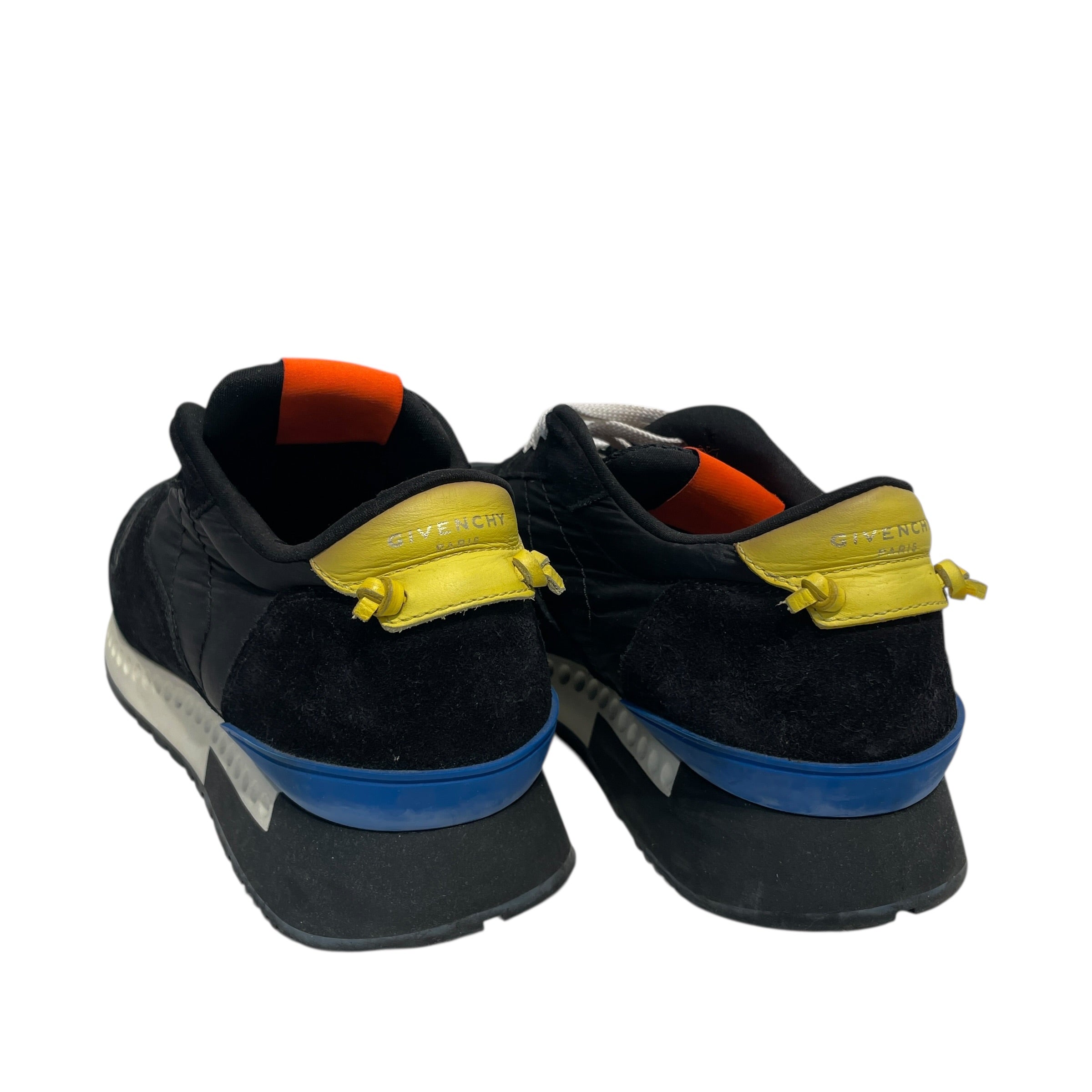 GIVENCHY/Low-Sneakers/EU 41/BLK/YELLOW HEEL PIECE view 2