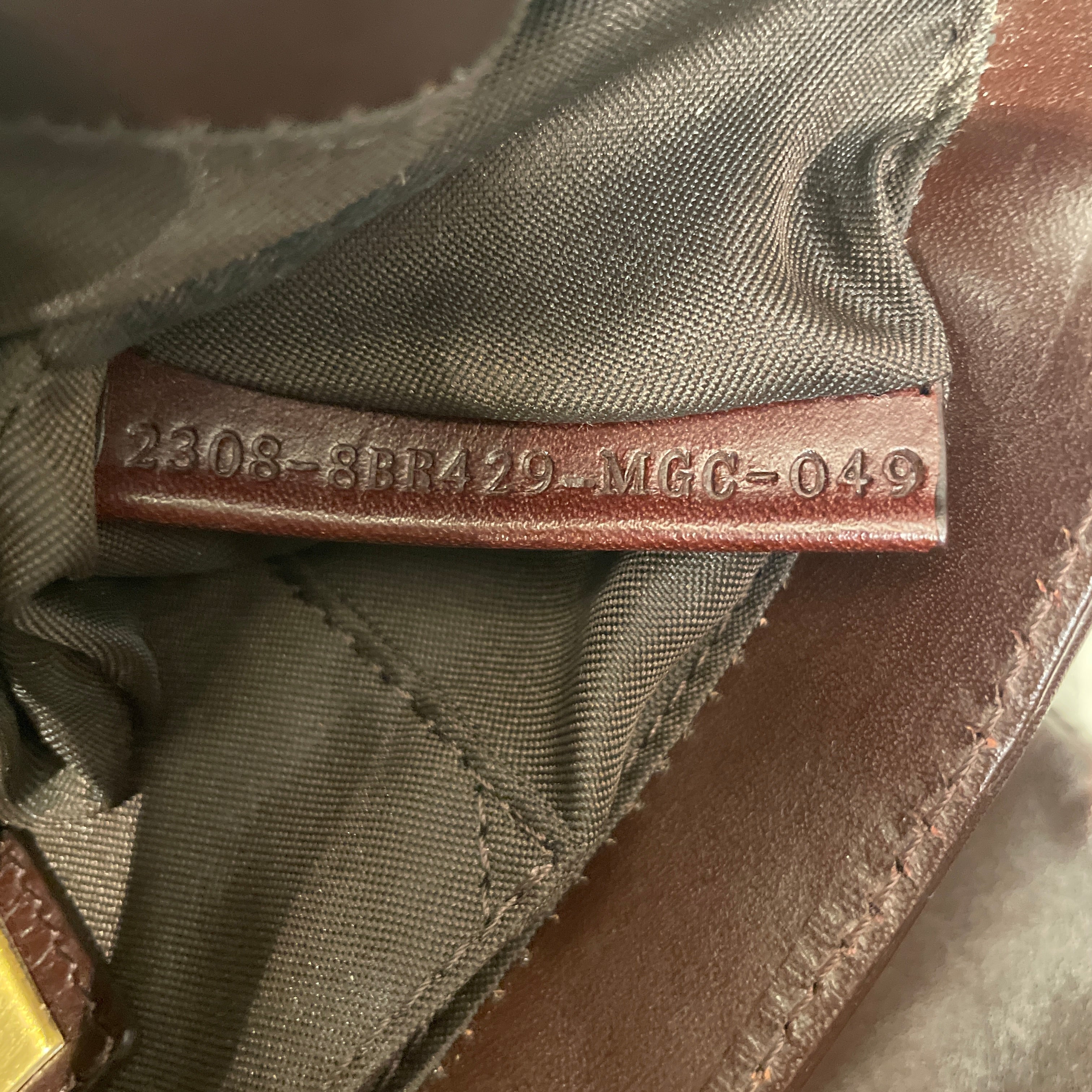 FENDI/Hand Bag/Leather/BRW/FF FUR COMPILATION BAG view 6