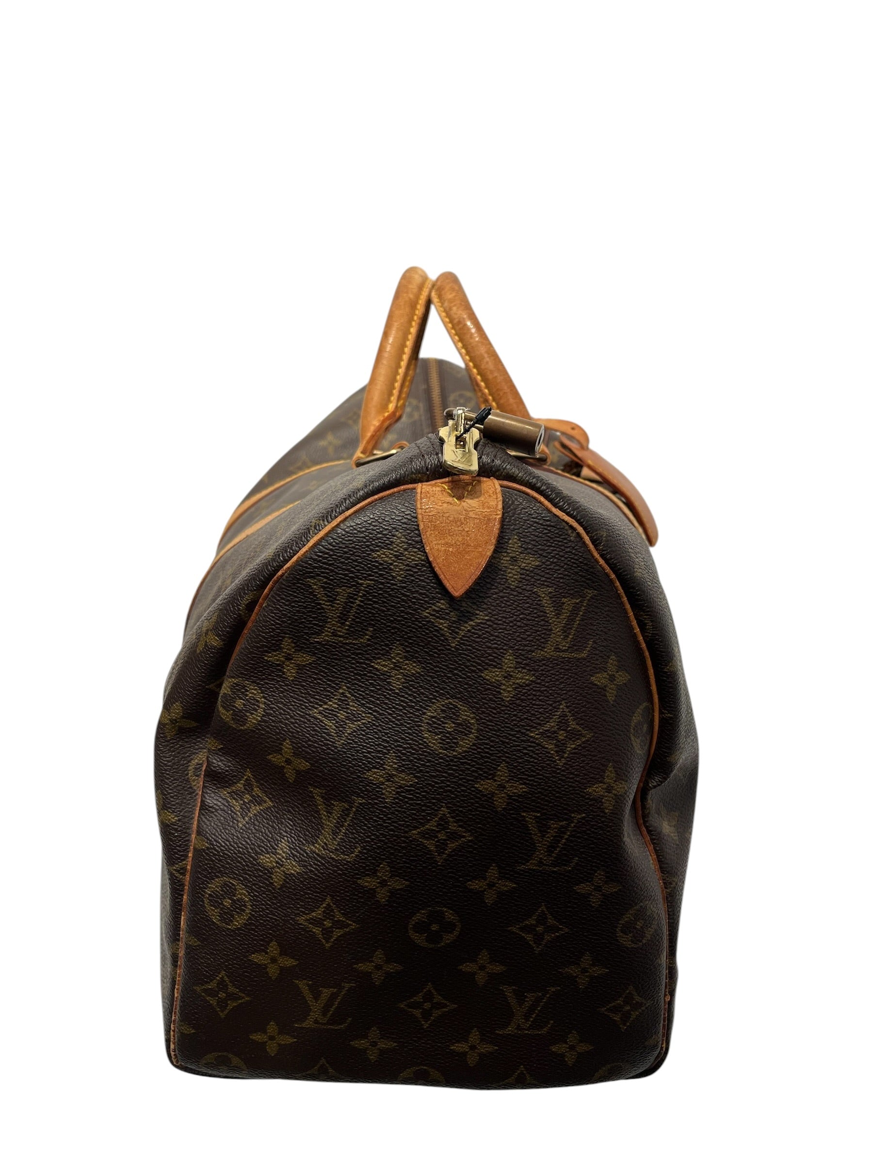 LOUIS VUITTON/Boston Bag/All Over Print/Leather/BRW/699.90 view 4