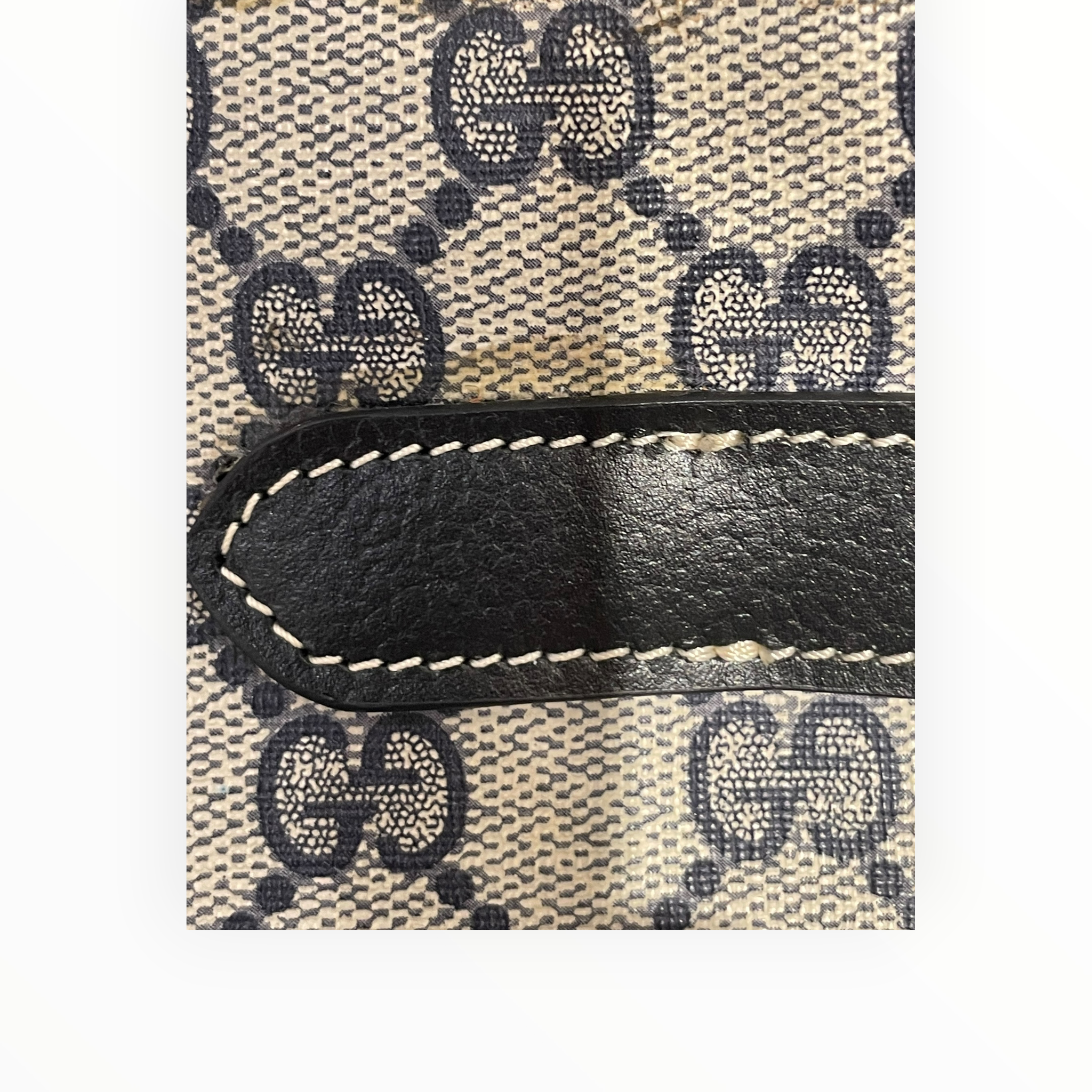 GUCCI/Vintage/Tote Bag/Monogram/GRY/GG Supreme Tote Monogram view 9