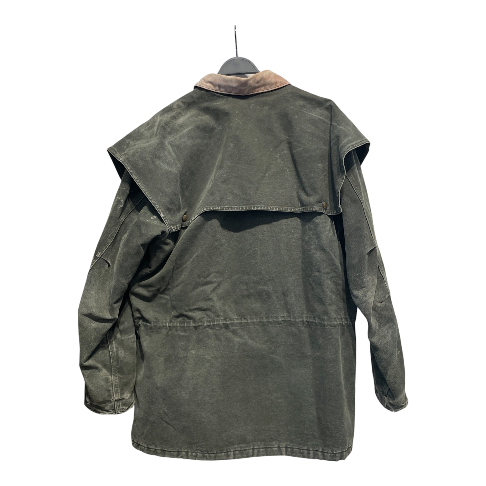 Carhartt/Quilted Jkt/L/Cotton/GRN/CW043 Duster Jacket view 2