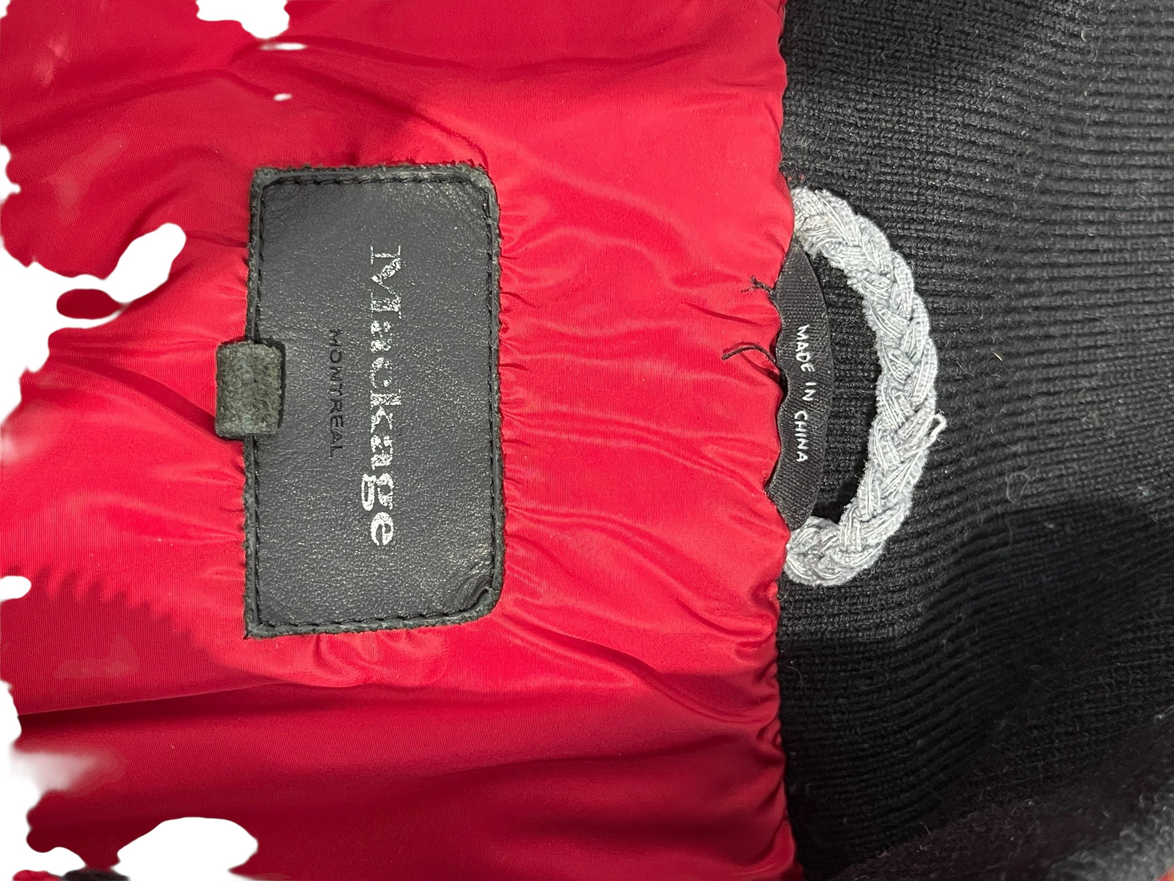 MACKAGE/Coat/XS/Polyester/RED/Double Breasted/ADALI-RACCOON FUR LINED view 5