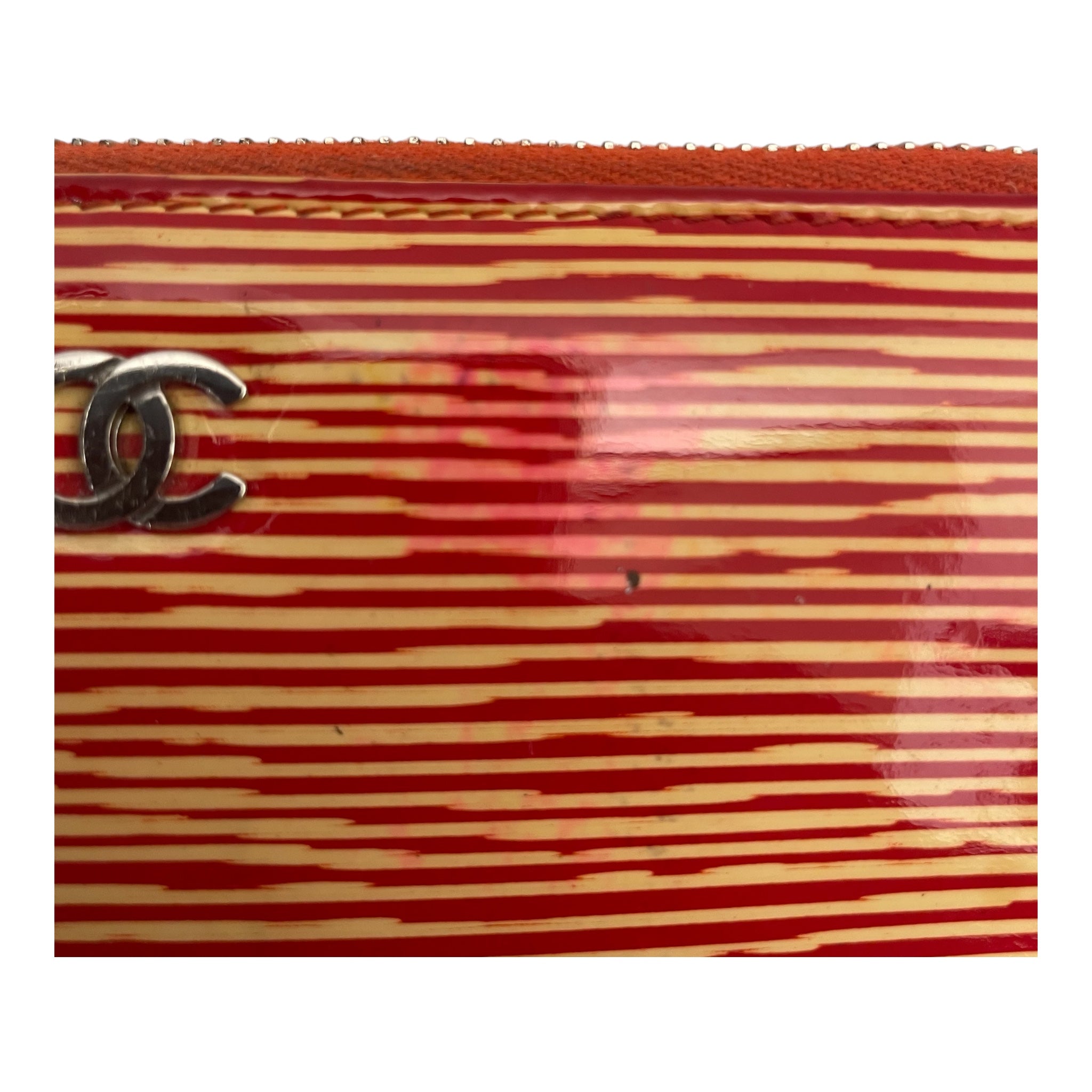 CHANEL/Bifold Wallet/M/Stripe/ORN/ view 6
