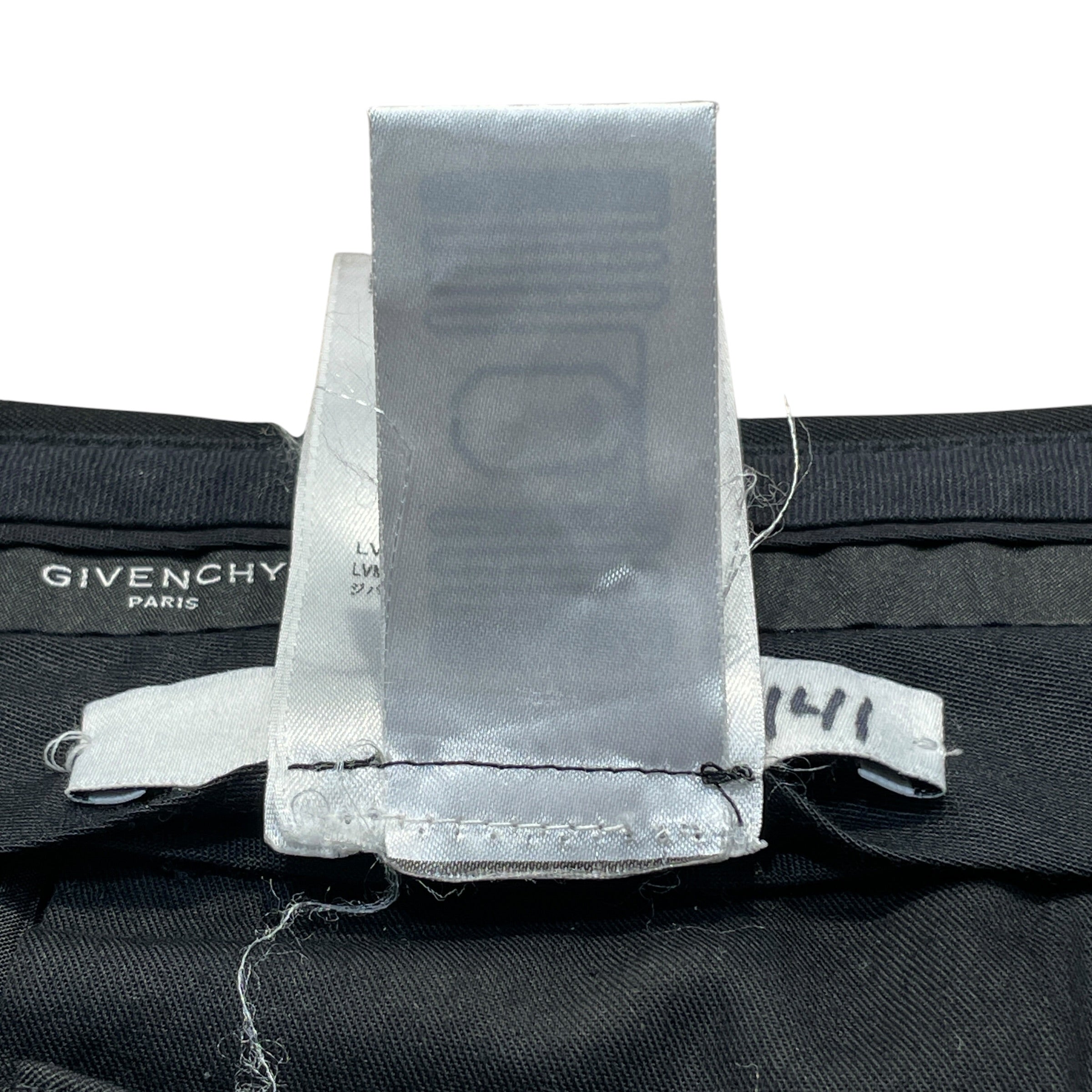 GIVENCHY/Skinny Pants/52/Wool/BLK/Slim Dress Pants view 4