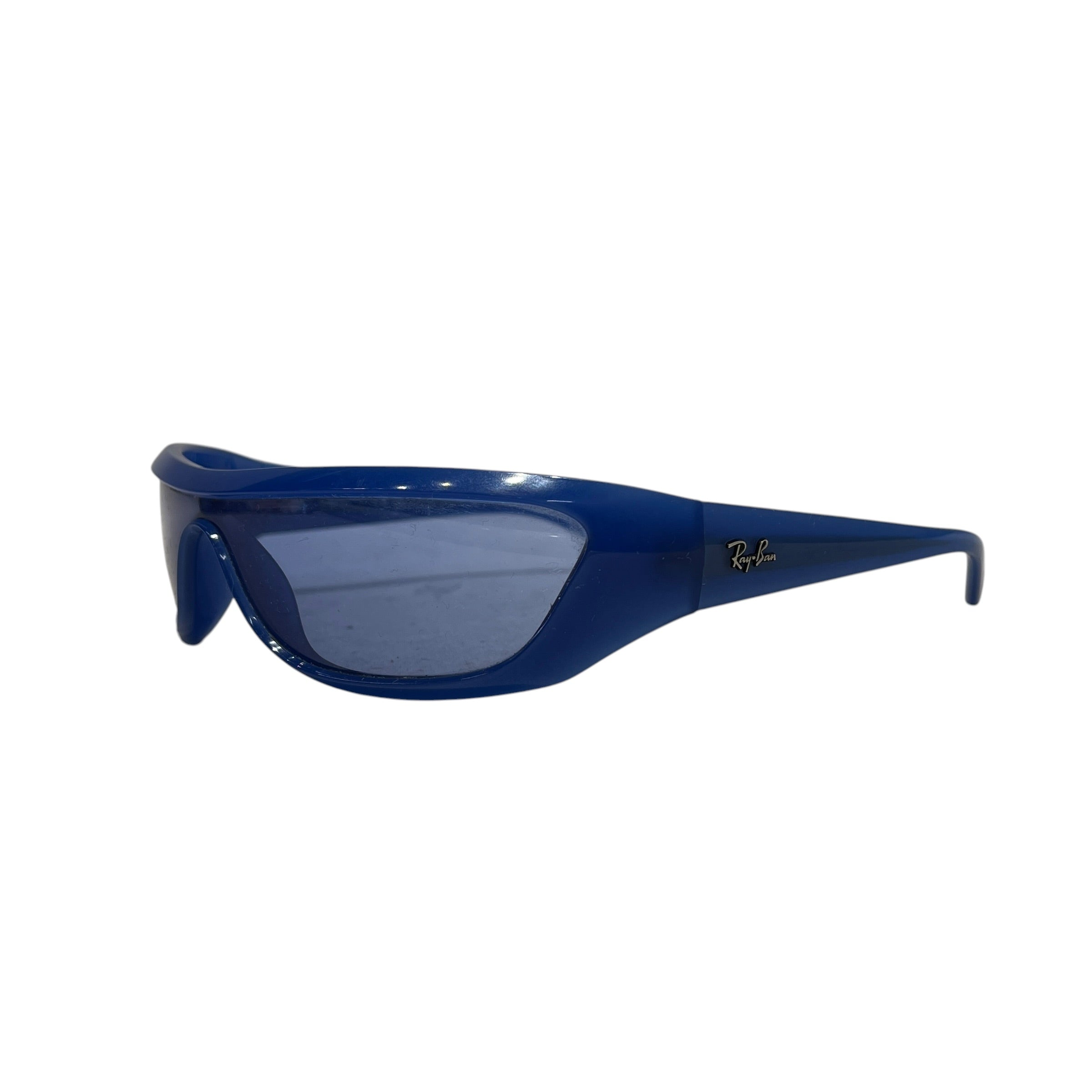 Ray-Ban/Sunglasses/Plastic/BLU/M's/RB 4431 BLUE view 2