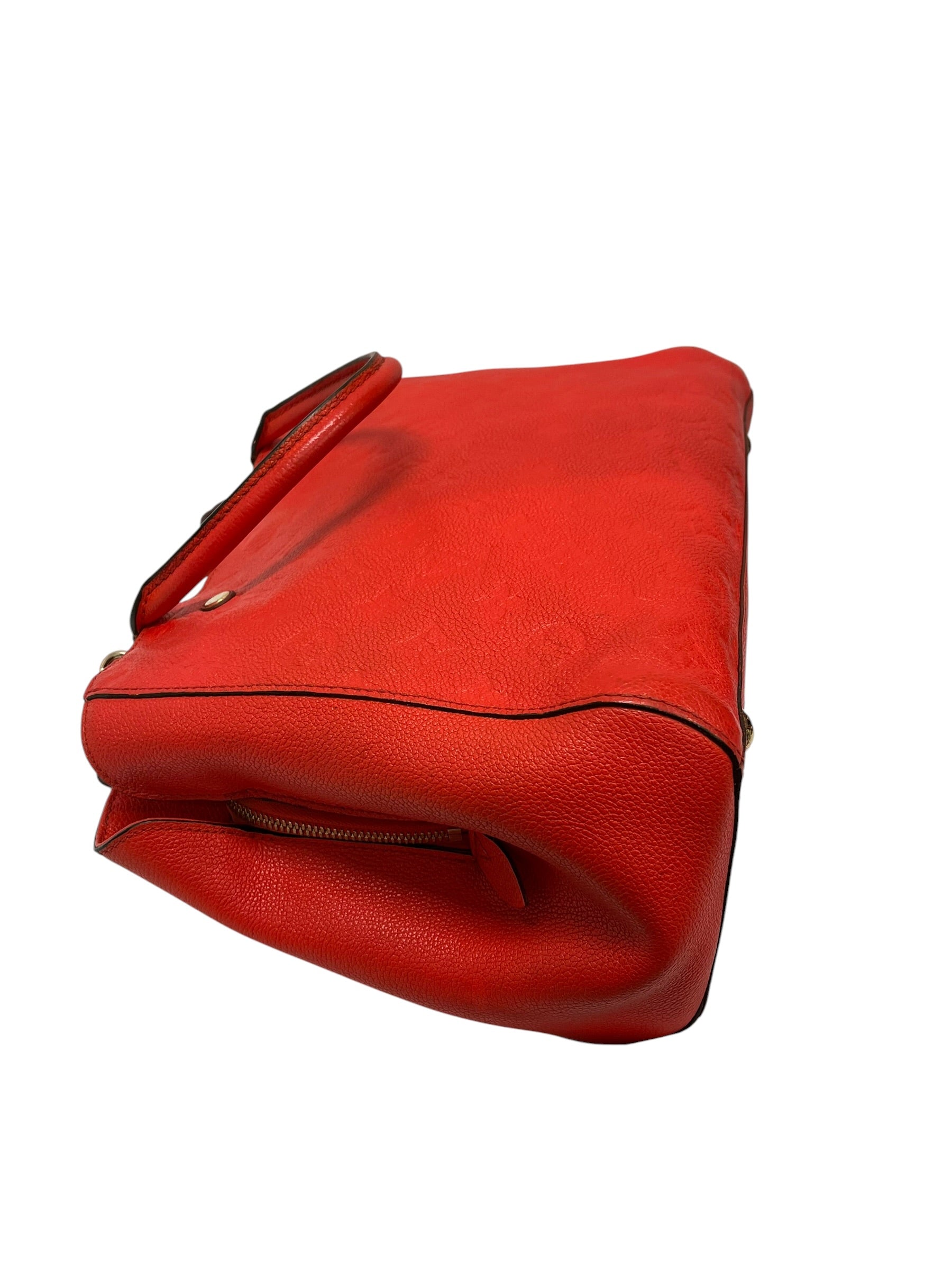 LOUIS VUITTON/Hand Bag/Red/Leather/Monogram/MONTAIGNE MM_MONOGRAM EMPREINTE/M41194 view 4