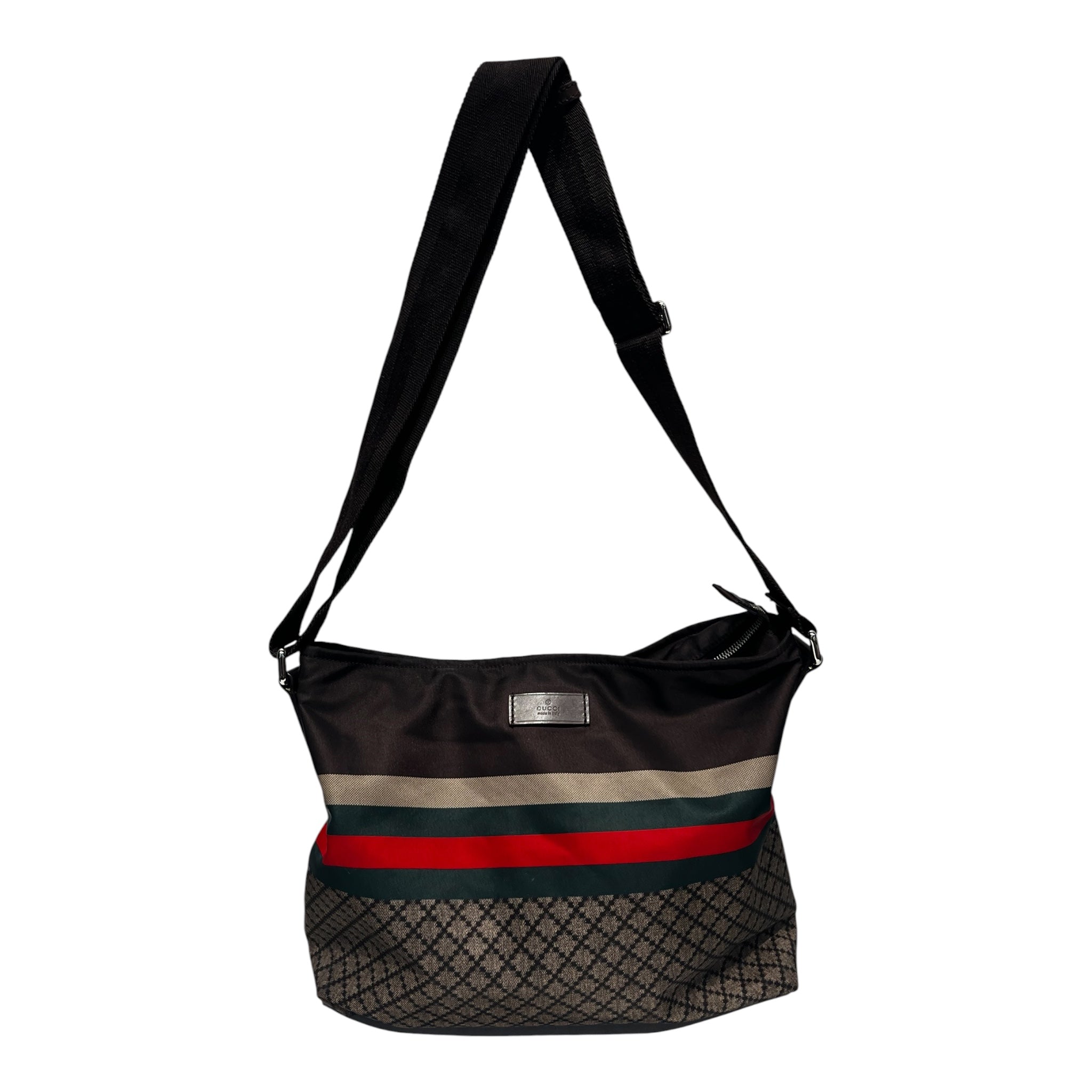 GUCCI/Tote Bag/All Over Print/Nylon/BRW/Nylon Diamante view 1