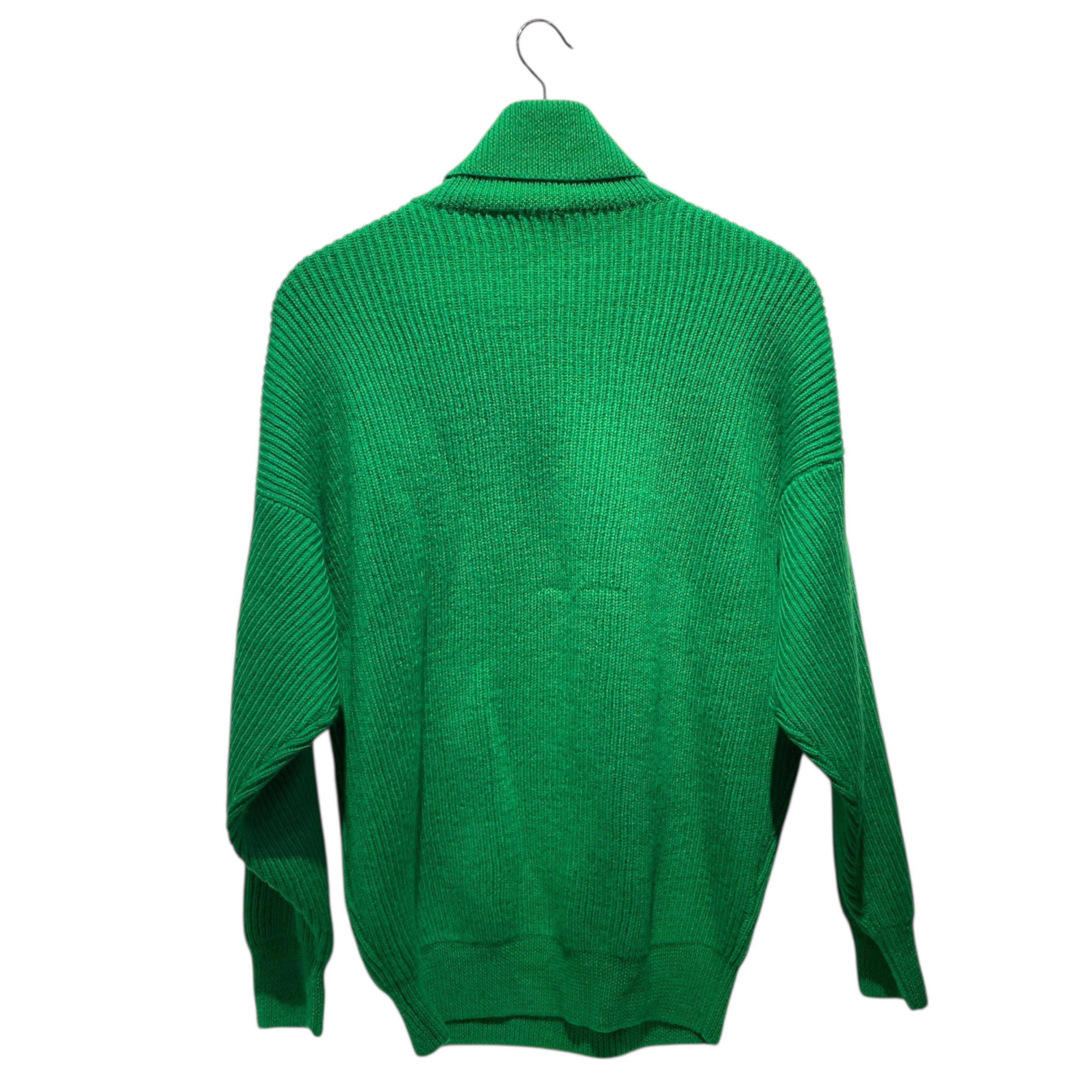 BALENCIAGA/Sweater/XS/Cotton/GRN/oversizd turtleneck view 2