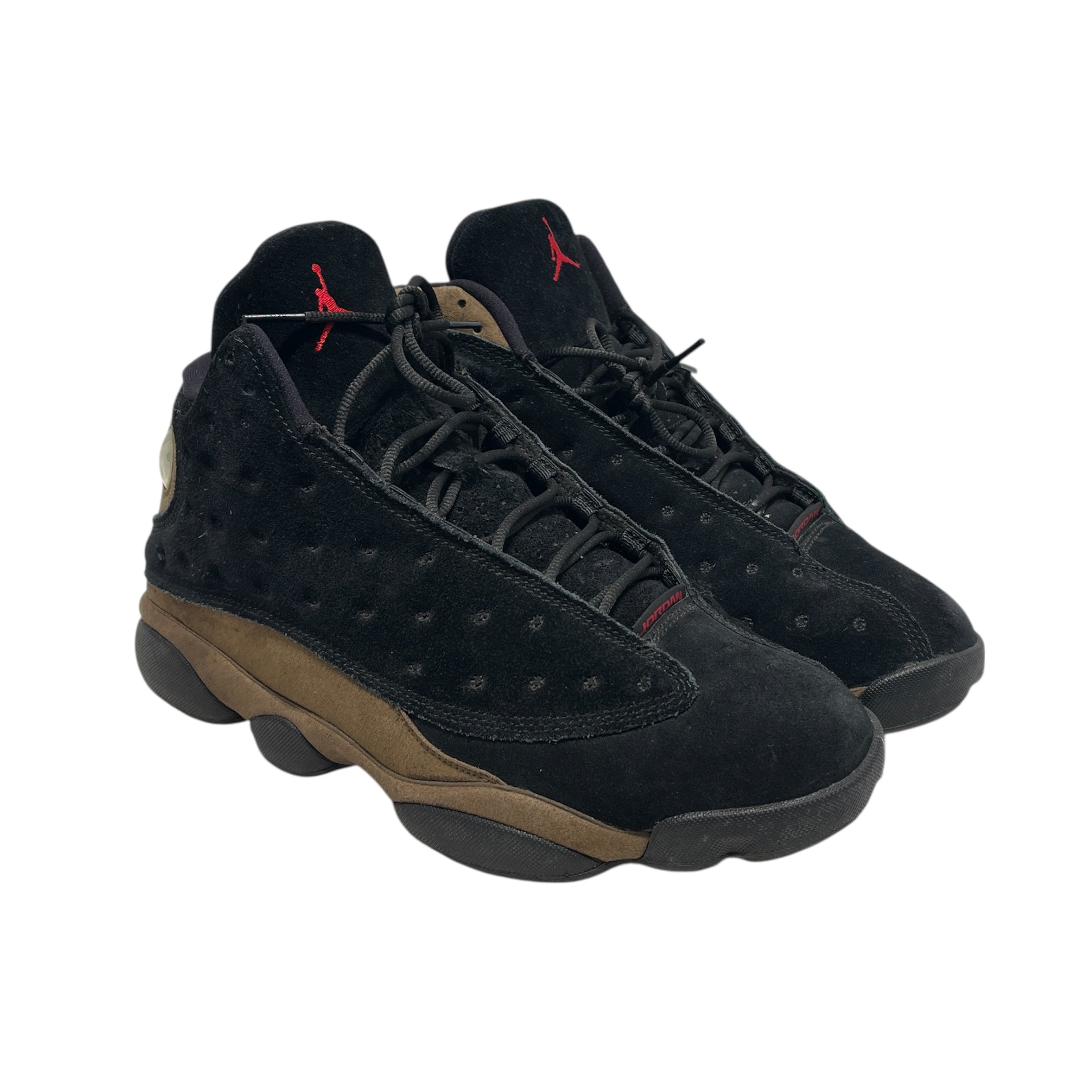 NIKE/Hi-Sneakers/US 11/Suede/BLK/JORDAN 13 OLIVE view 1