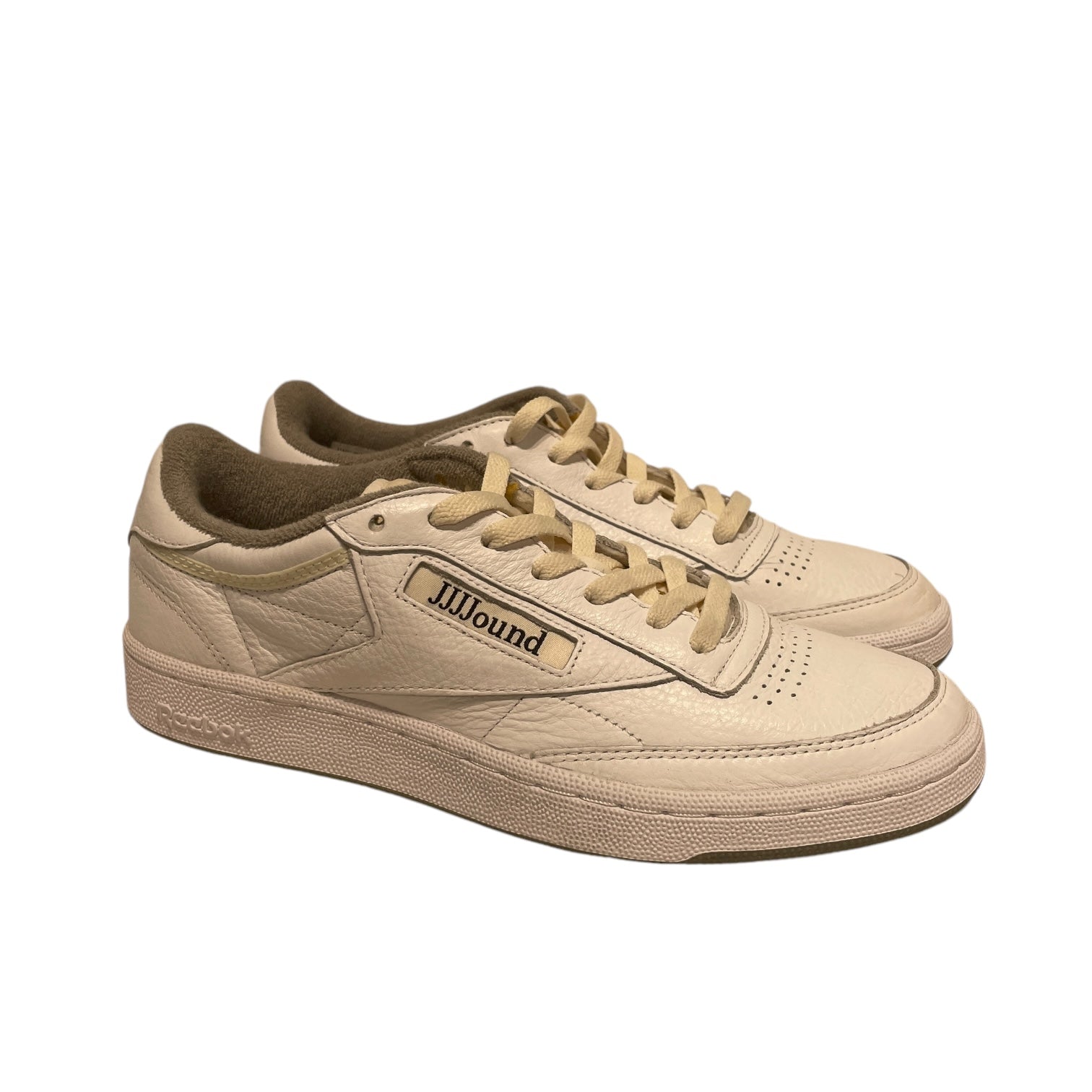 Reebok/JJJJound/Low-Sneakers/US 9/Leather/WHT/ view 1
