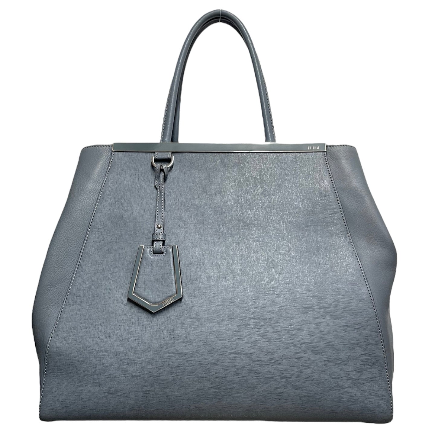 FENDI/Hand Bag[PO]/GRY/Leather/8BH251 view 1