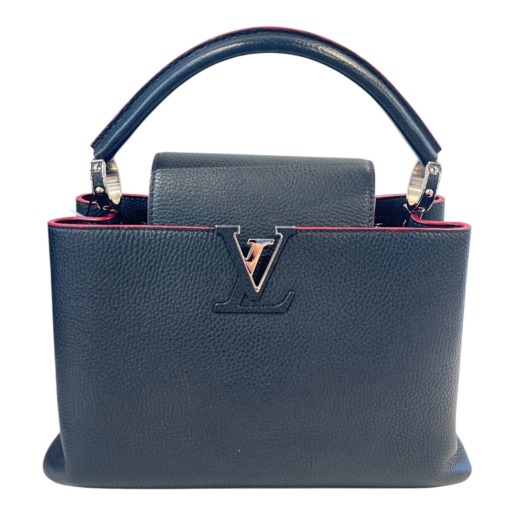 LOUIS VUITTON/Bag/NVY/TAURILLON CAPUCINES view 1