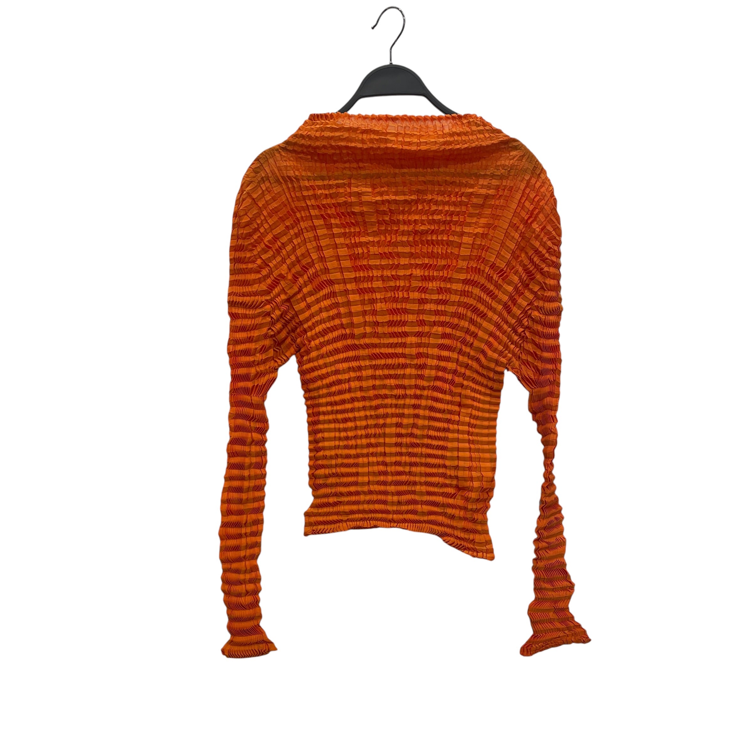 PLEATS PLEASE ISSEY MIYAKE/LS T-Shirt/3/Polyester/ORN/High Neck/ view 2