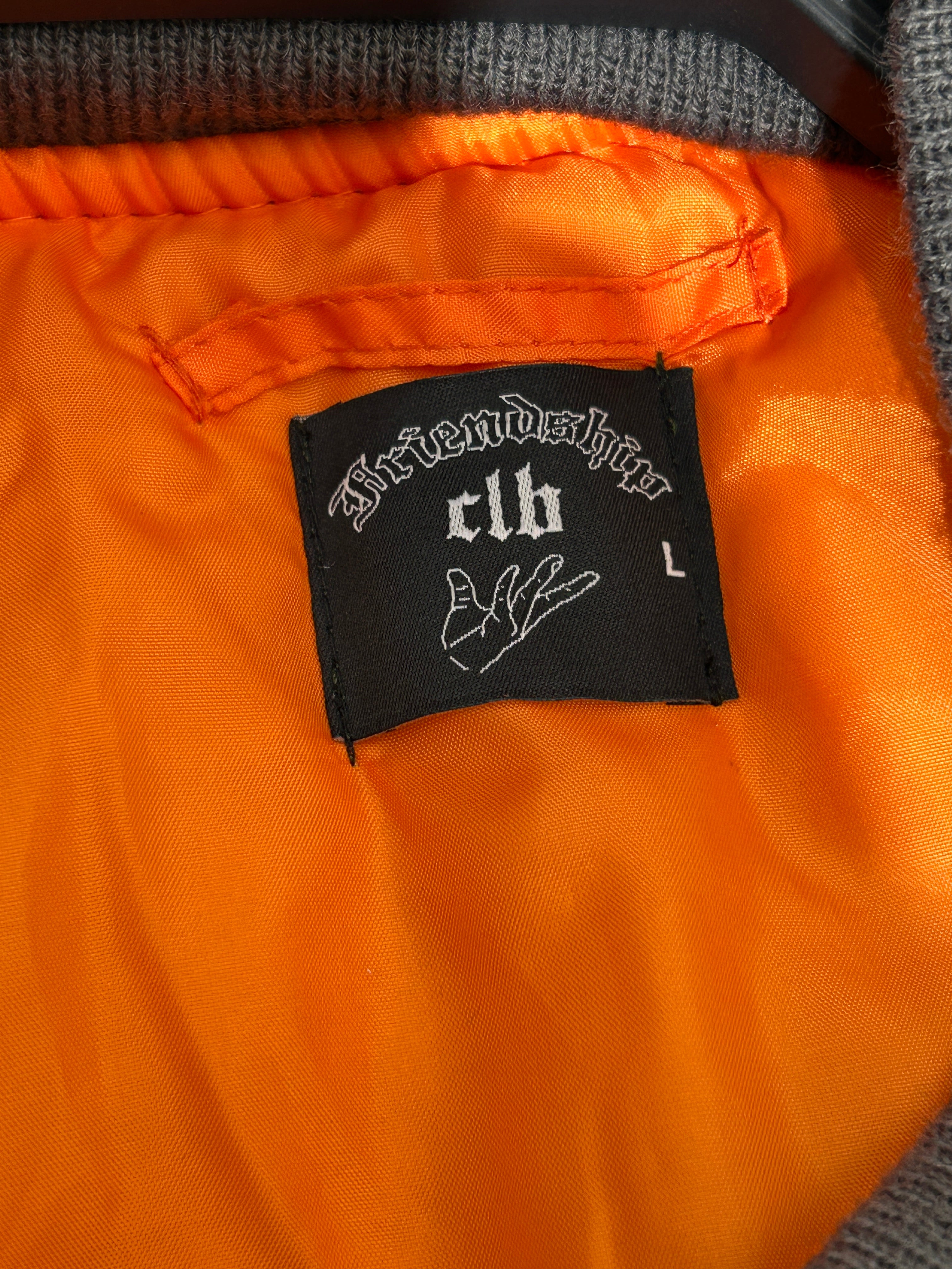FRIENDSHIP CLUB/Military Jkt/L/Nylon/GRN/BOMBER view 3