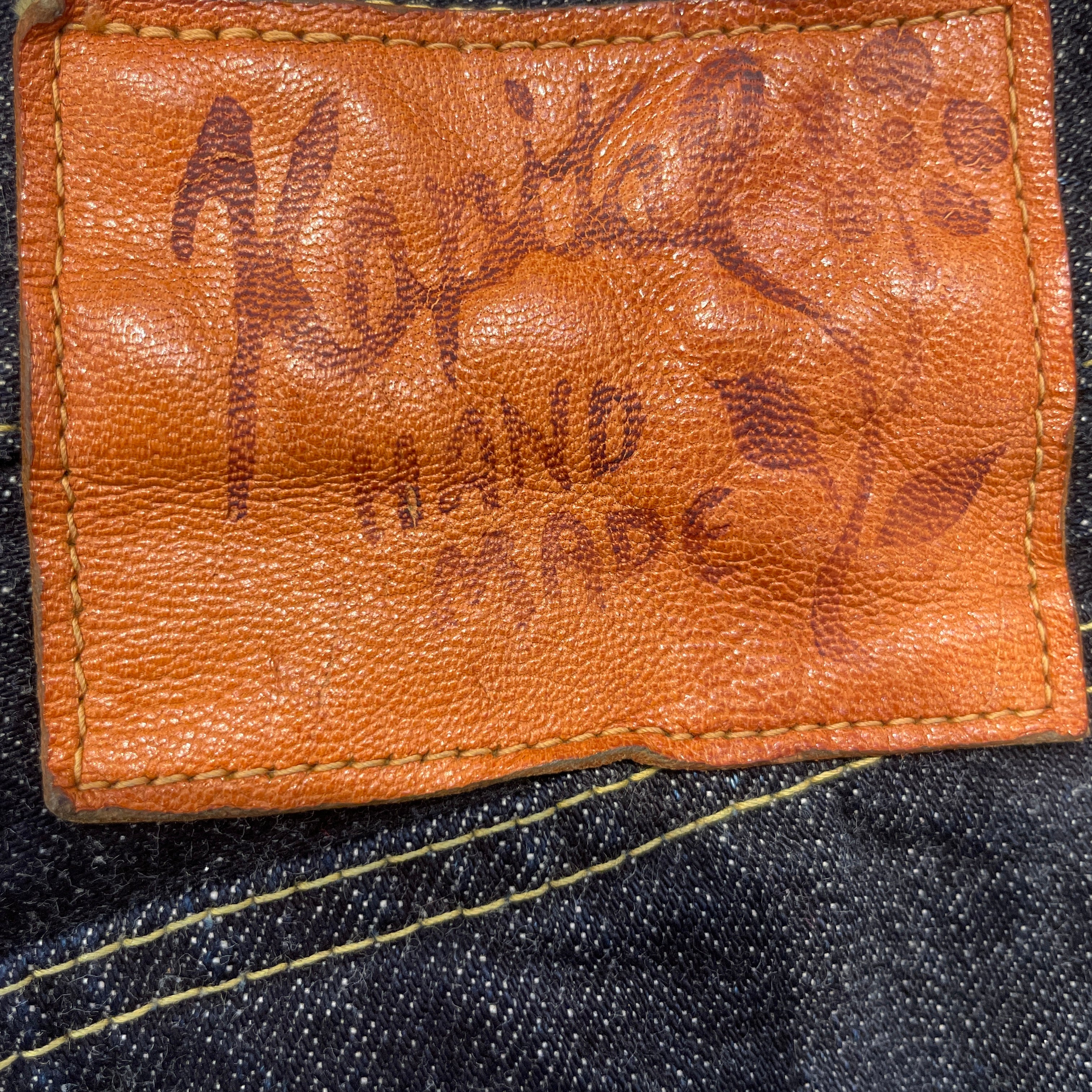 KAPITAL/Pants/32/BLU/Kapital blue jeans view 3