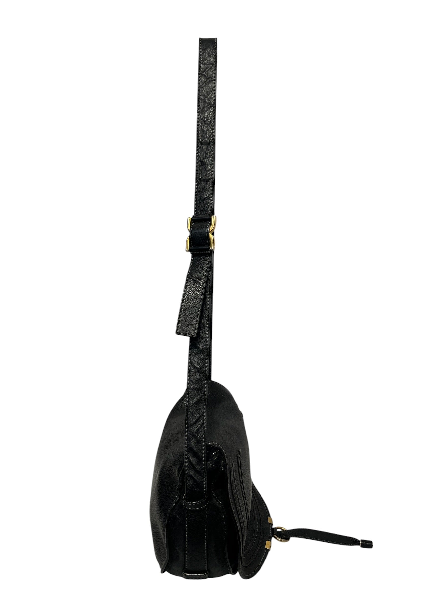Chloe/Cross Body Bag/Leather/BLK/01-13-62-65 view 4