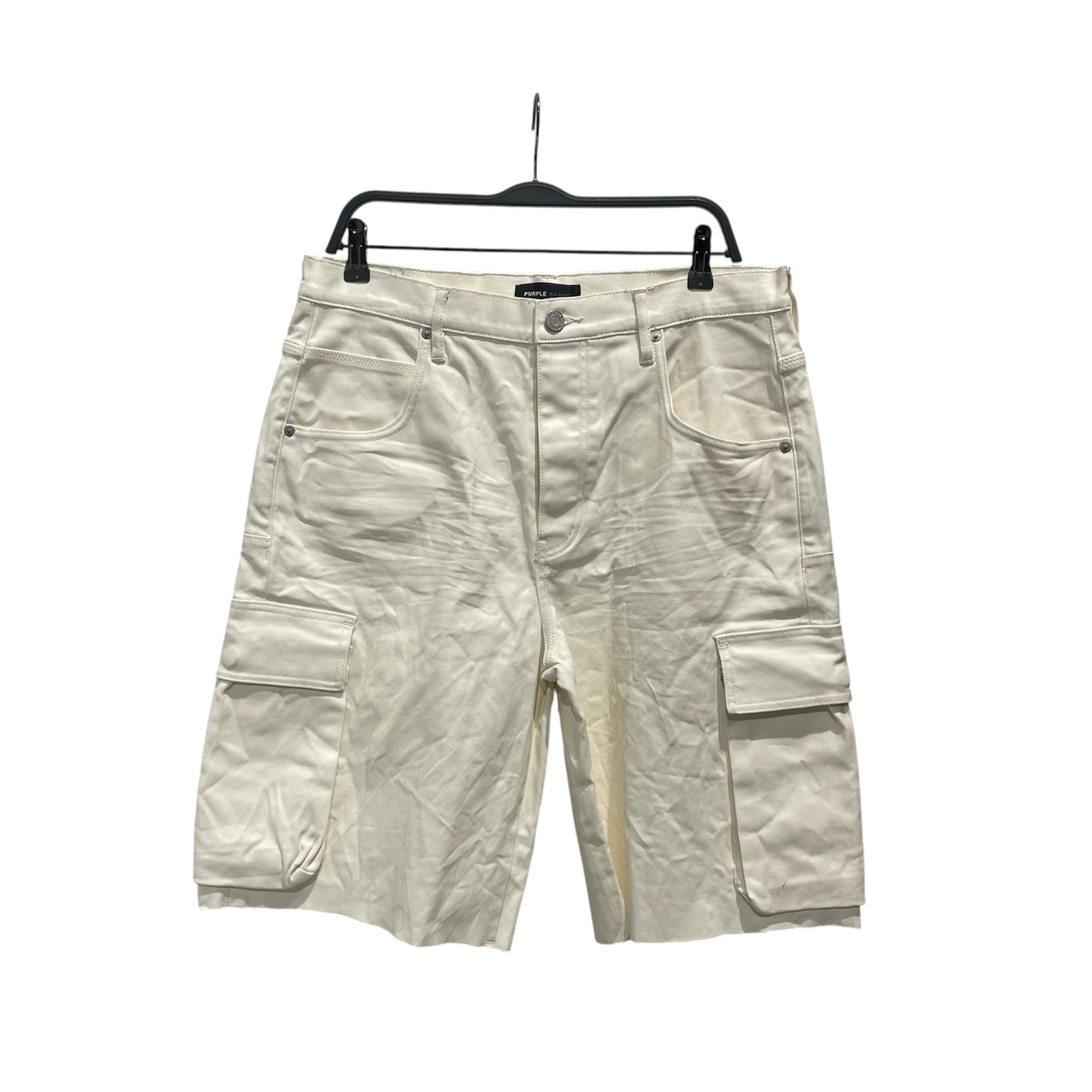 PURPLE BRAND/Shorts/WHT/ view 1