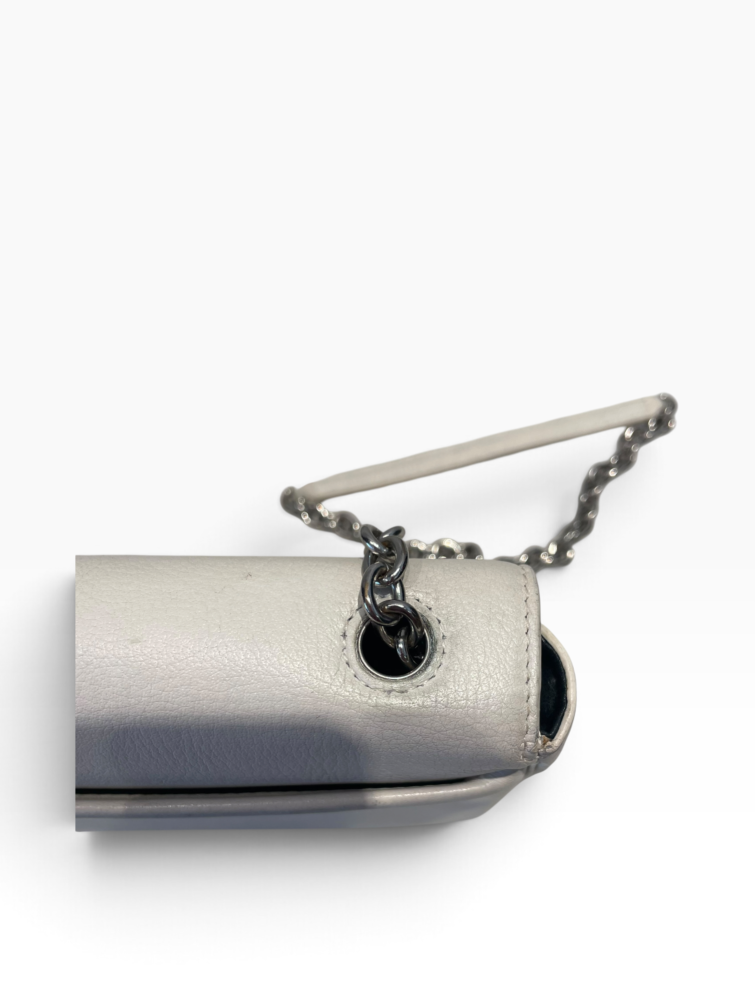 BALENCIAGA/Cross Body Bag/Leather/WHT/Leather Shoulder Bag view 15