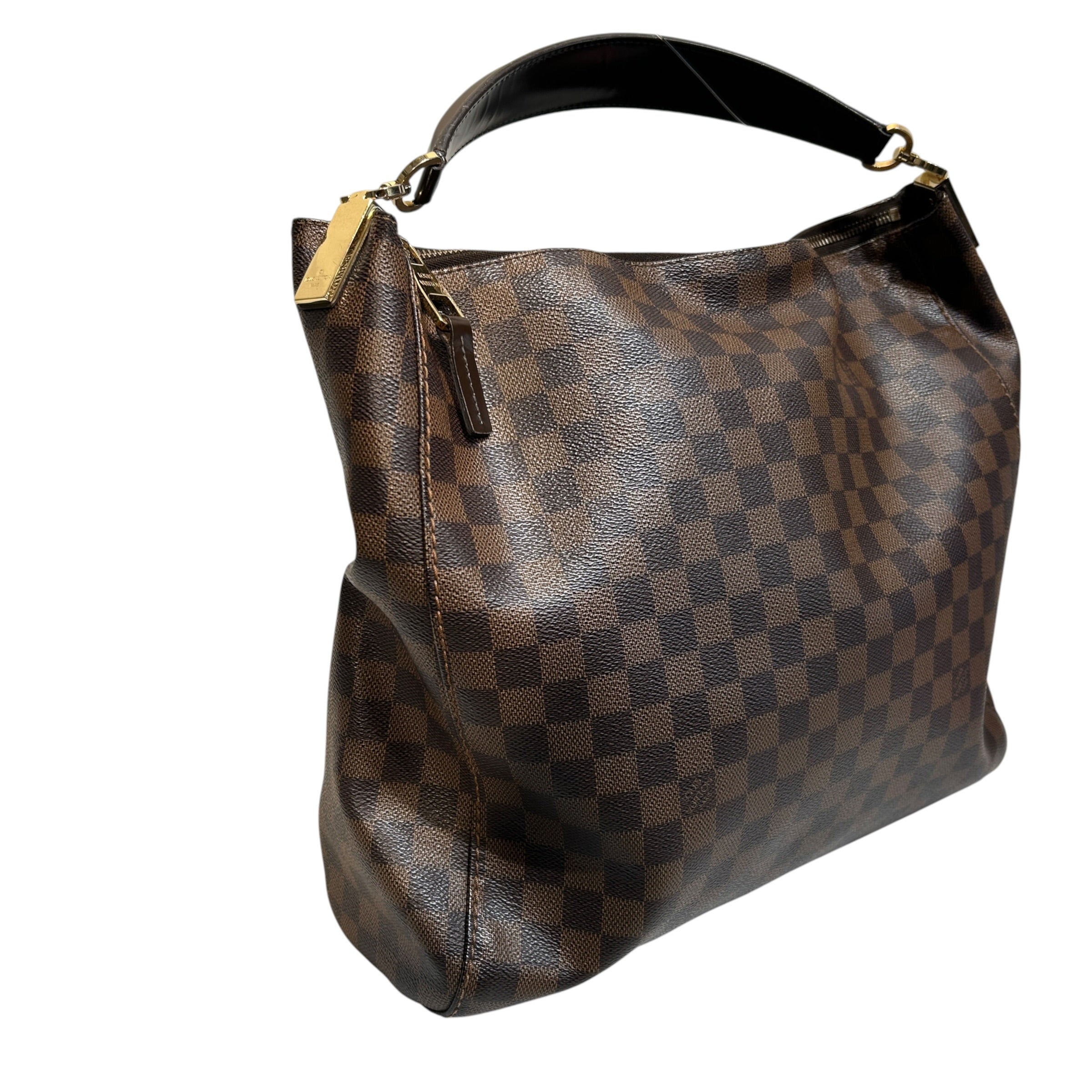 LOUIS VUITTON/Tote Bag/Hombre Check/BRW/Damier Ebene Potrobello view 6
