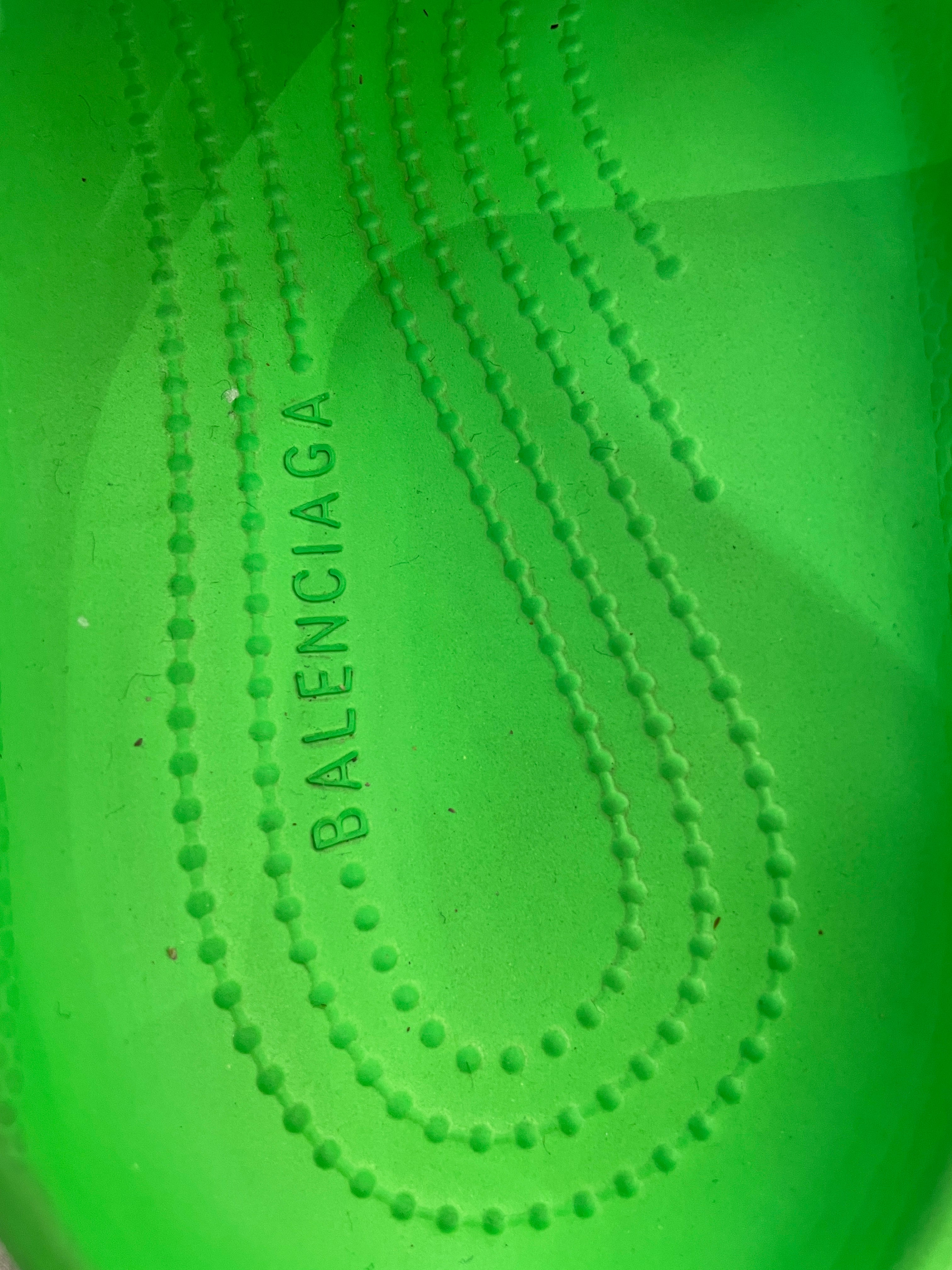 BALENCIAGA/Sandals/EU 44/Acrylic/GRN/pool croc collab view 3