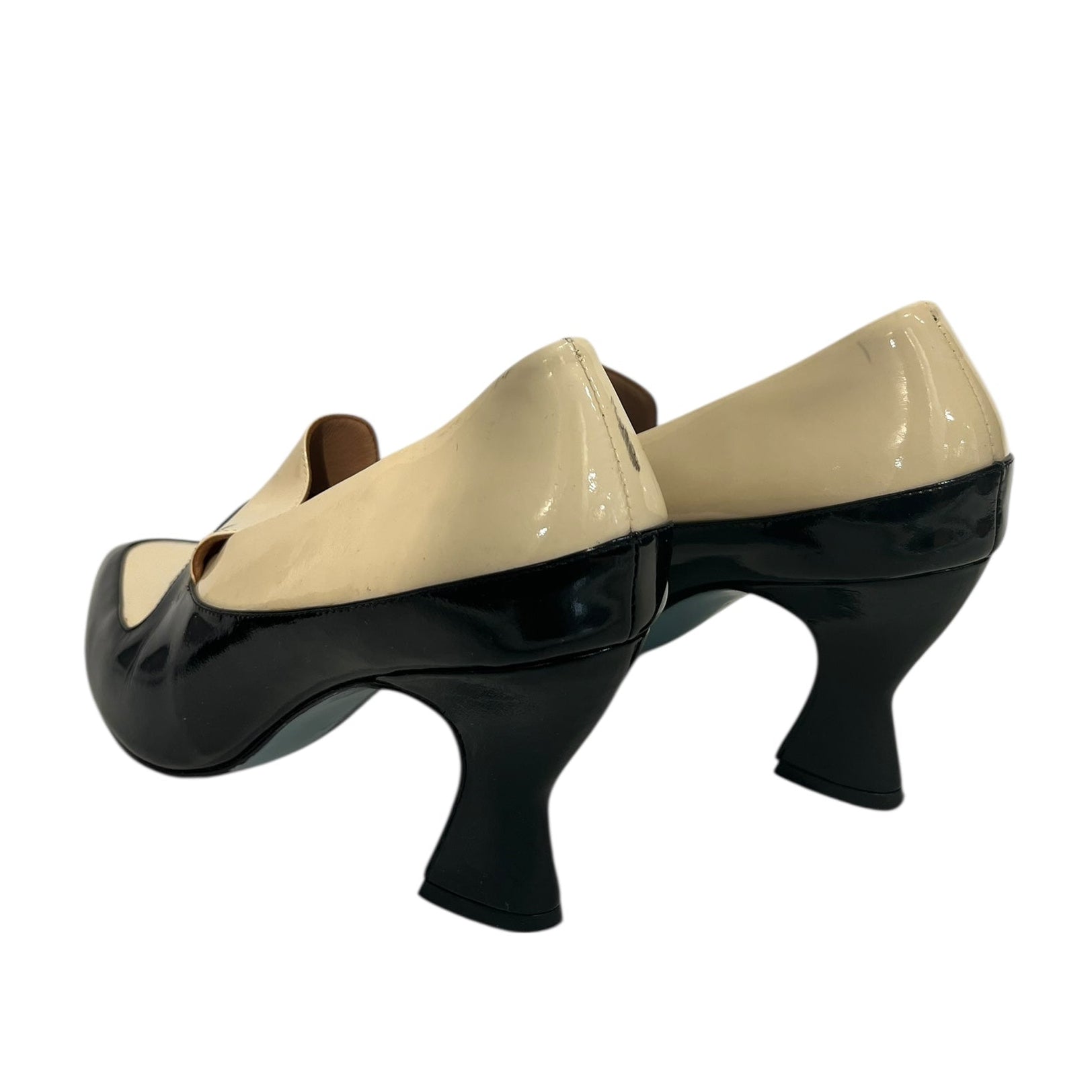 JOHN FLUEVOG/Heels/US 10/Leather/MLT/BLACK/CREME HEELS view 2