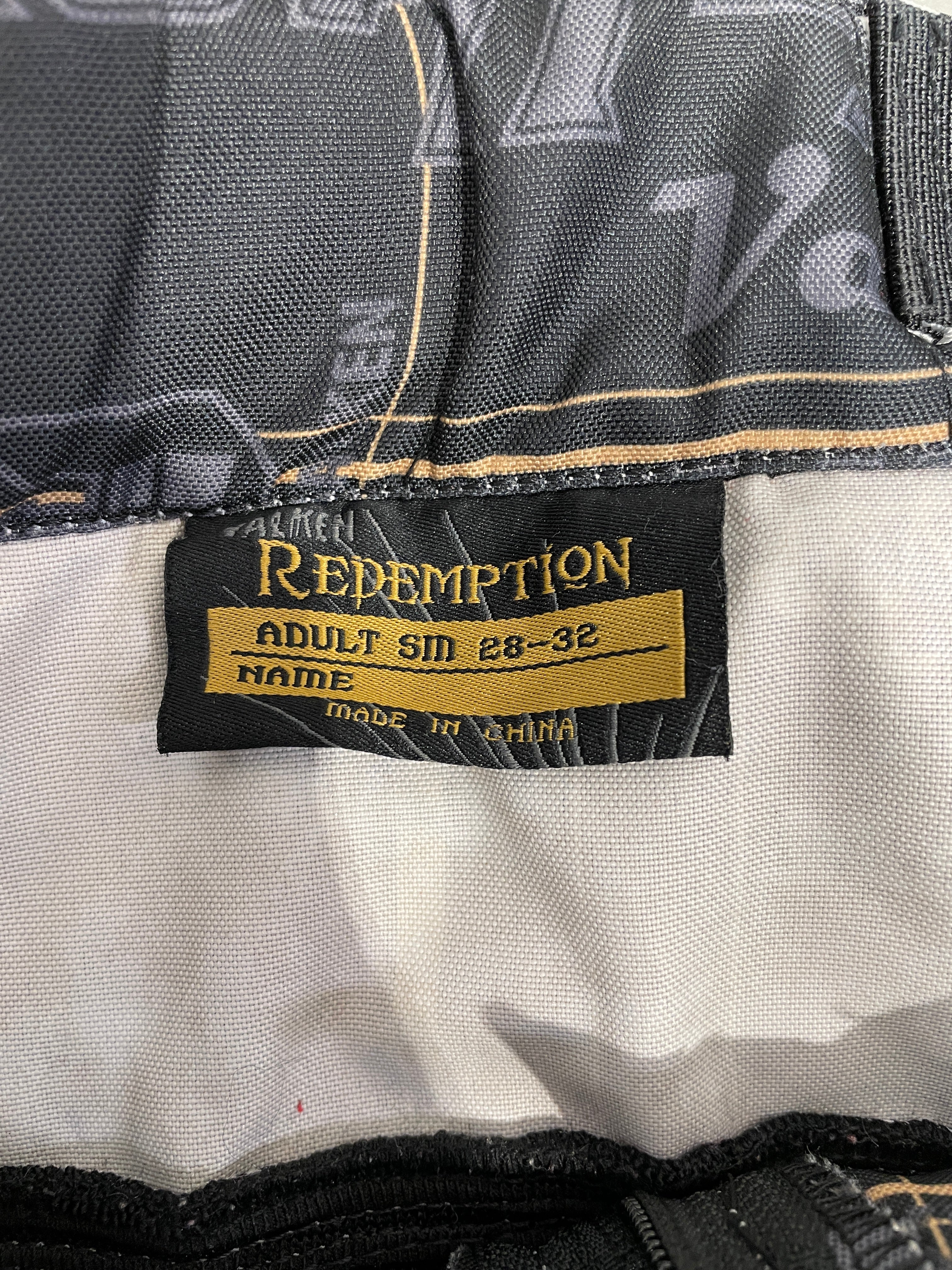 REDEMPTION/Straight Pants/30/Polyester/BLK/ view 3