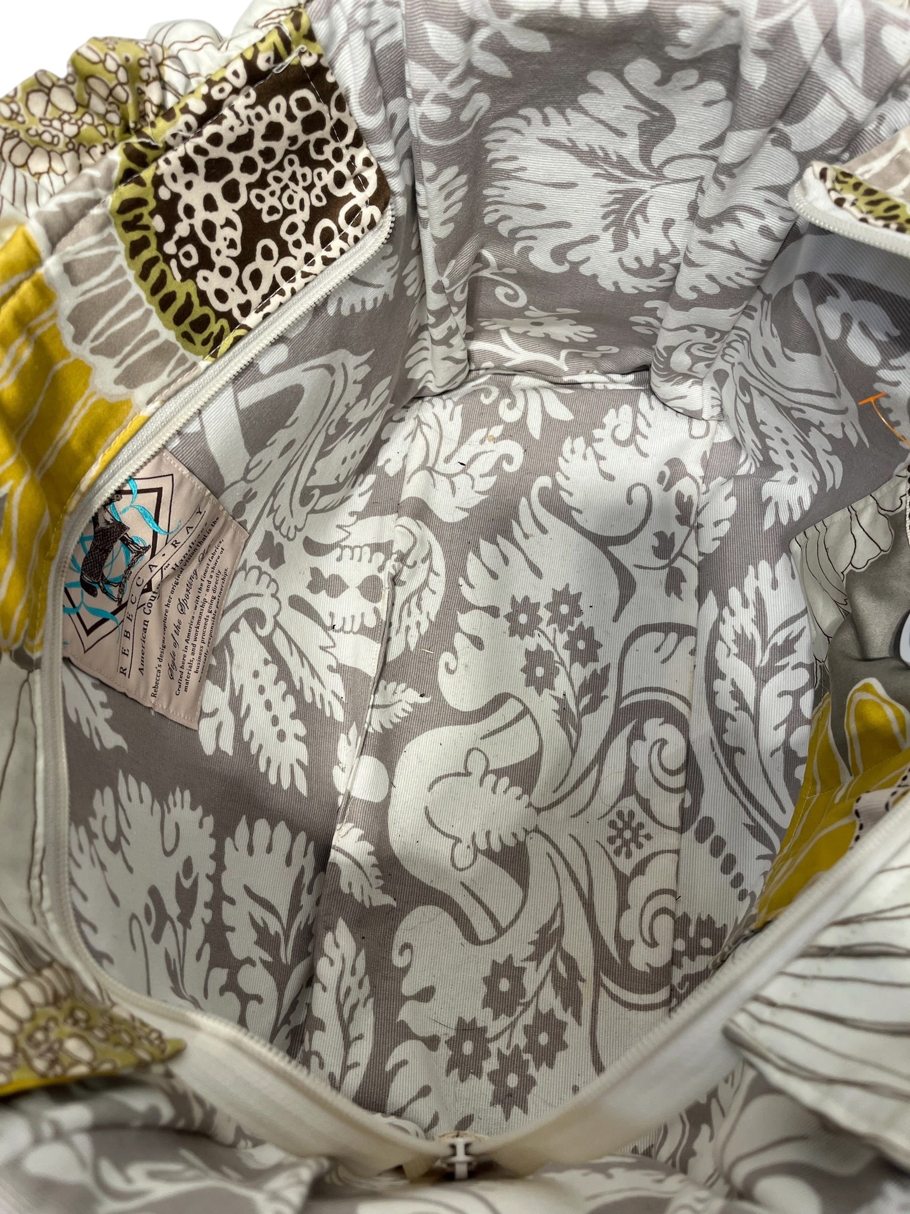 REBECCA RAY/Tote Bag/All Over Print/YEL/ view 5
