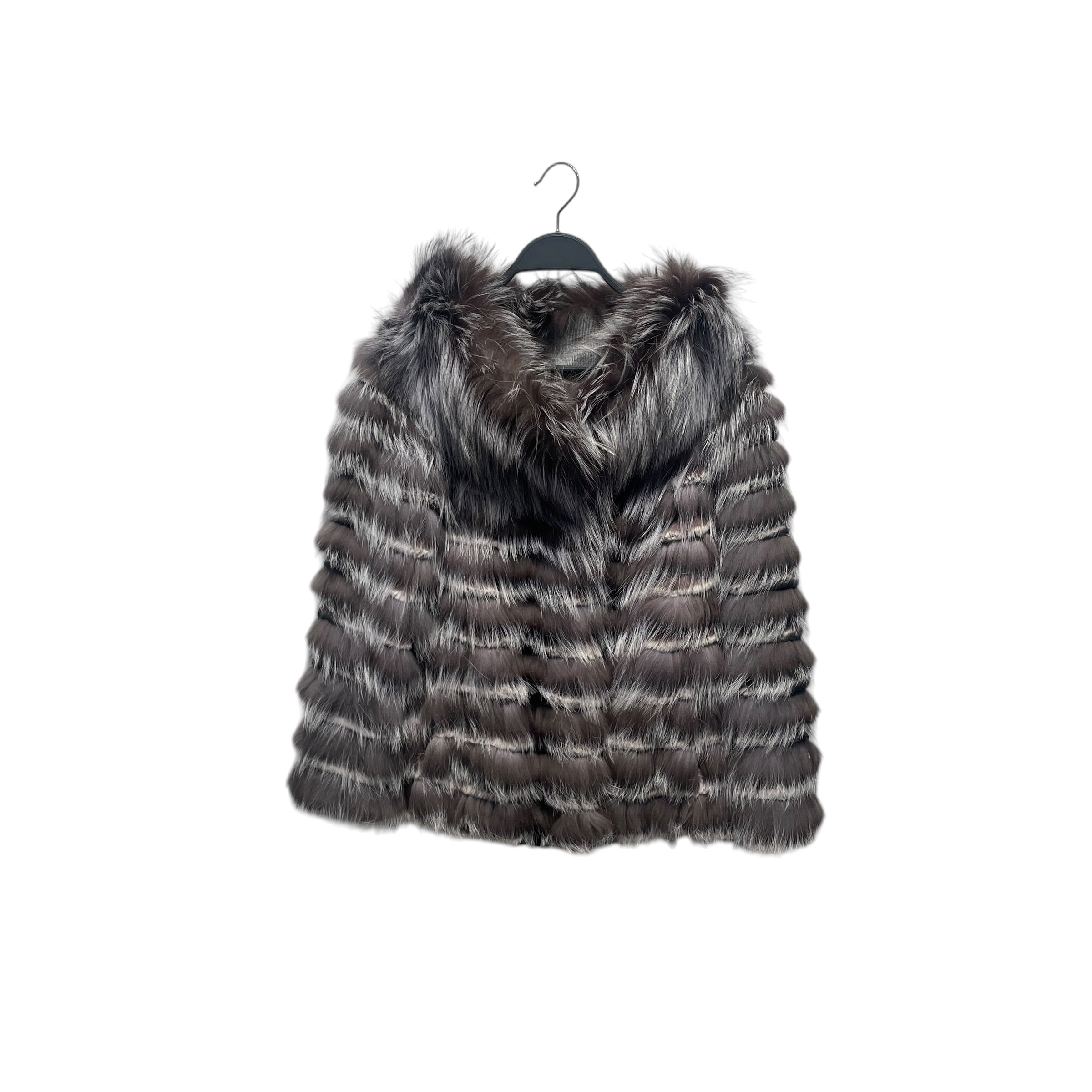 DIANA ROSH/Jacket/S/Fur/GRY/ view 1