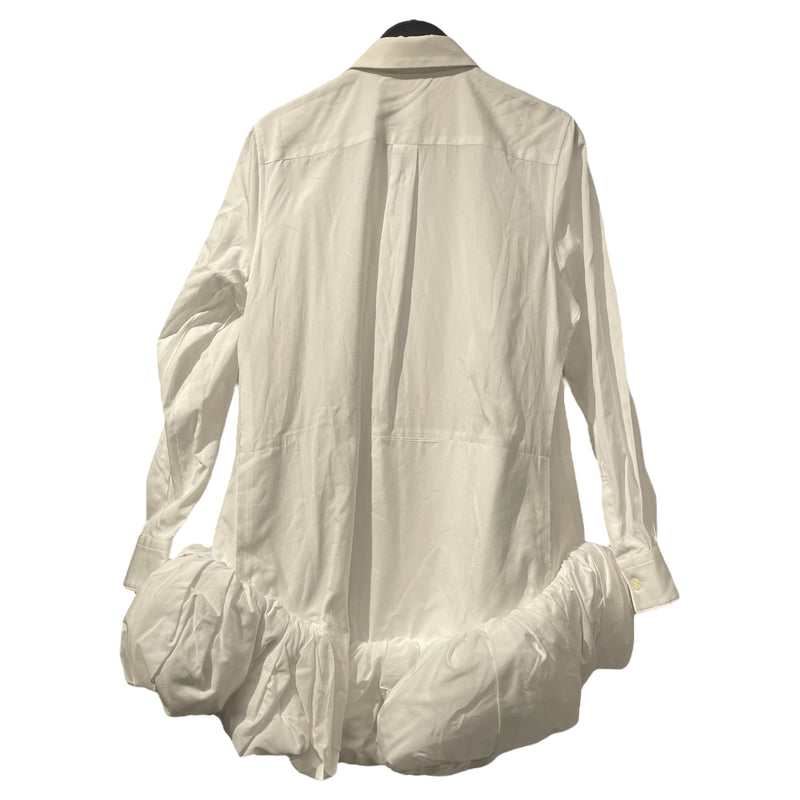 COMME des GARCONS/LS Shirt/XS/White/Cotton/GH-B016