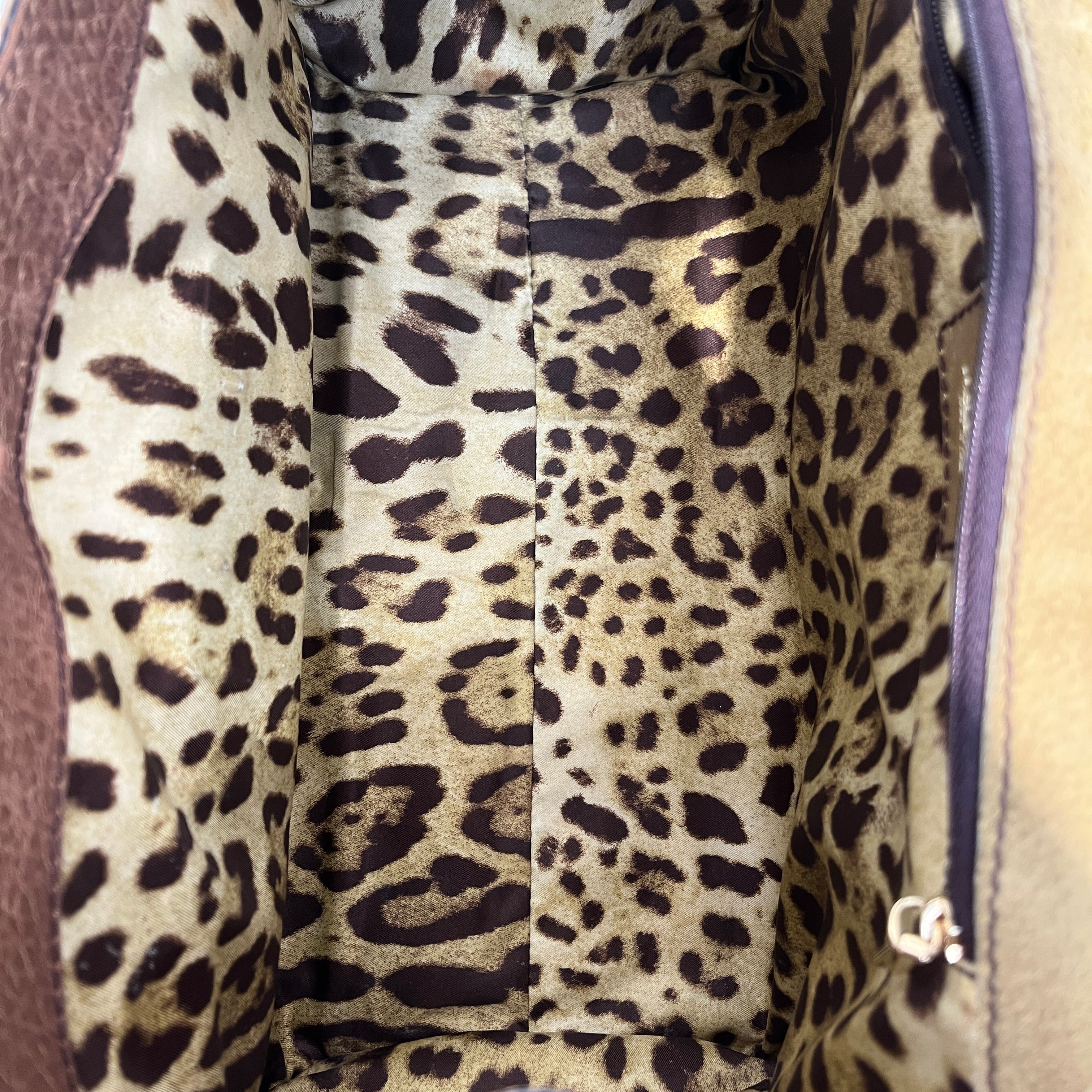 DOLCE&GABBANA/Hand Bag/Leather/GLD/FLAP BAG view 4