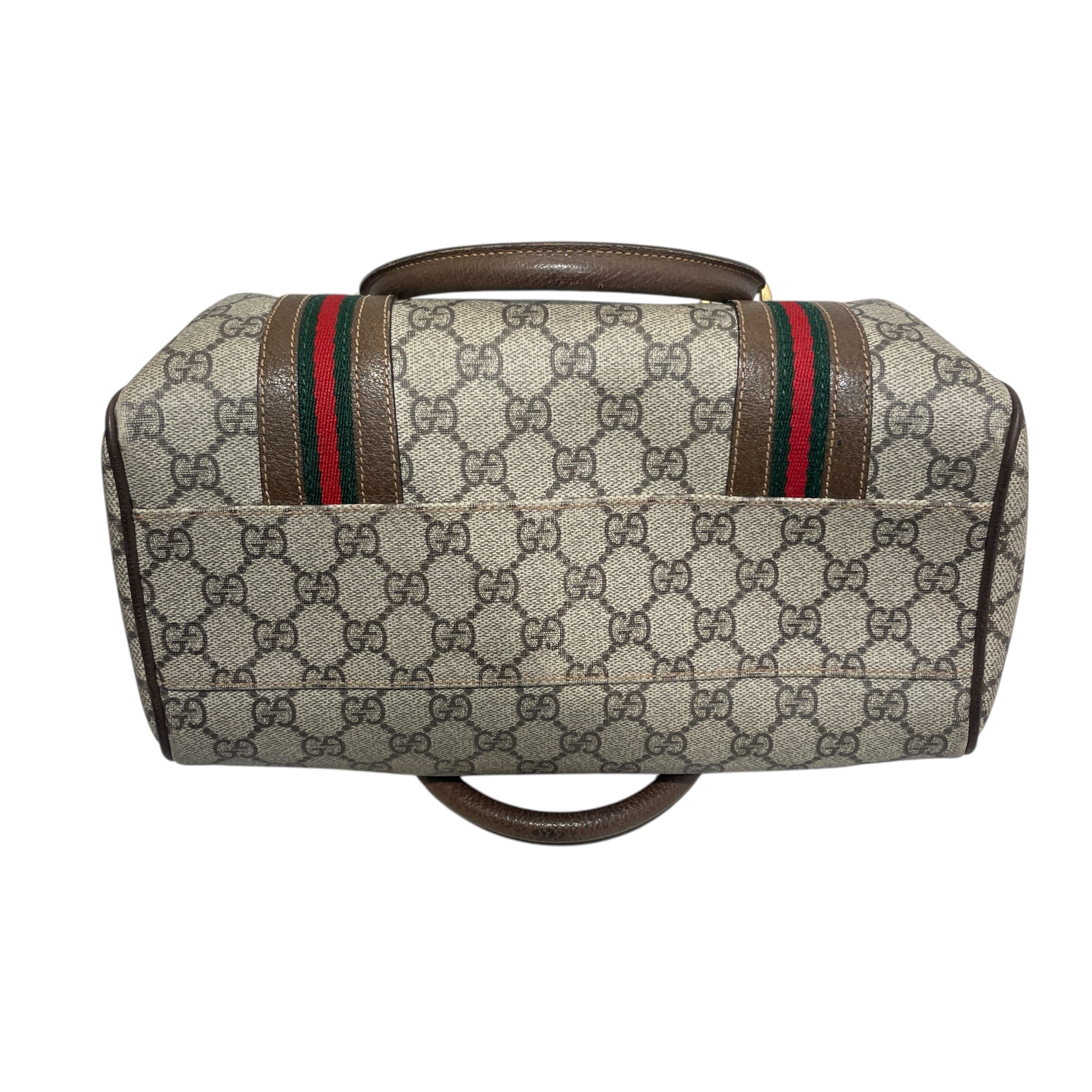 GUCCI/Boston Bag/Monogram/Leather/CML/GG Supreme 2 Way Bag view 6