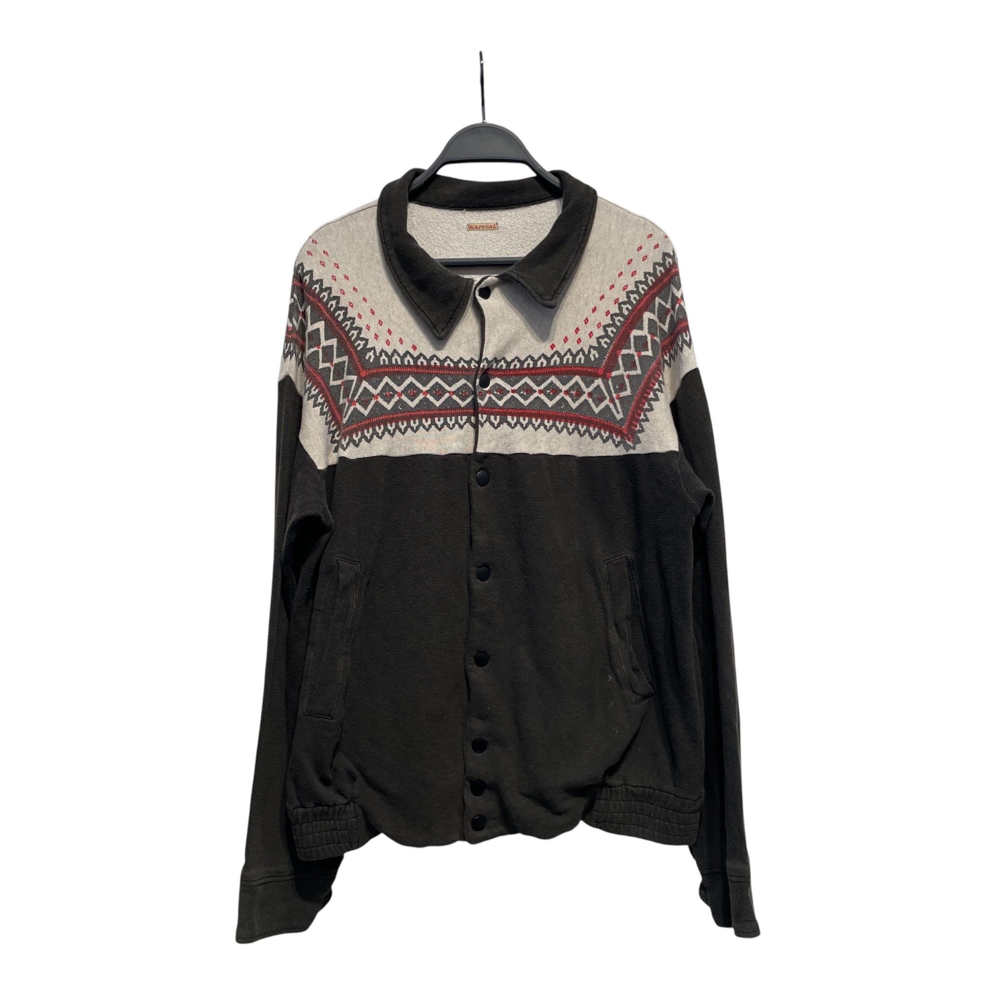 KAPITAL/Jacket/2/Cotton/BLK/Graphic/NORDIC PATTERN view 1